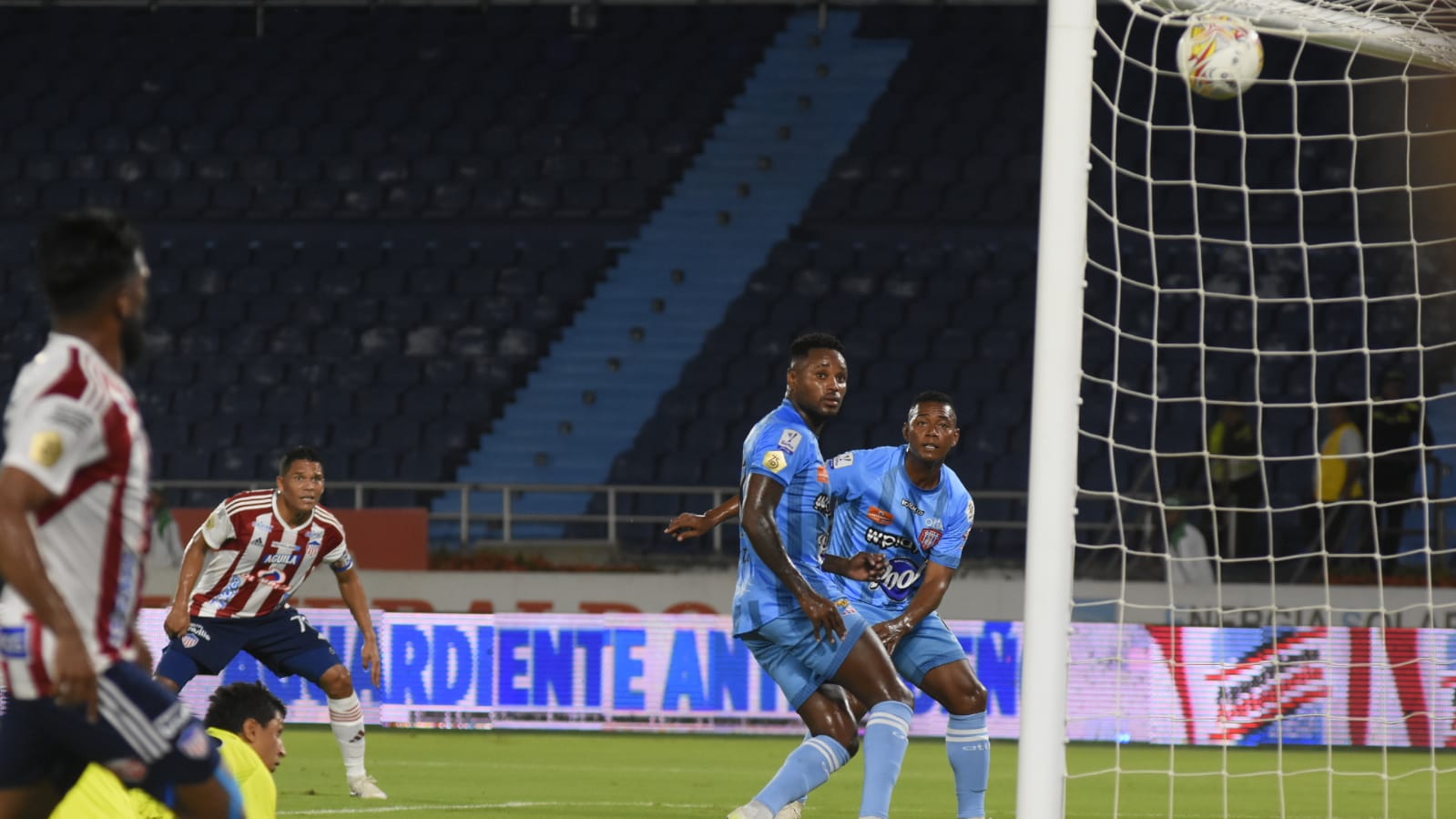 El autogol de James Castro, que significó el 2-0 a favor de Junior. 