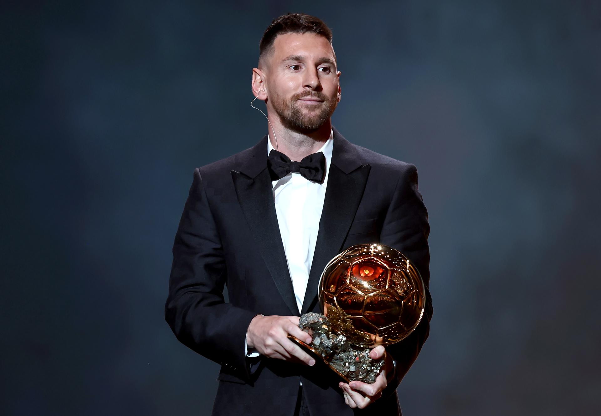 Lionel Messi ganó su octavo Balón de Oro.