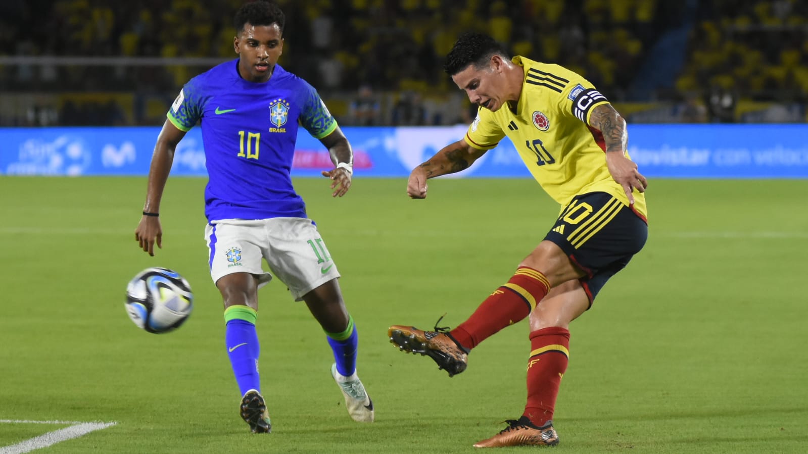 James Rodríguez lideró la zona ofensiva.