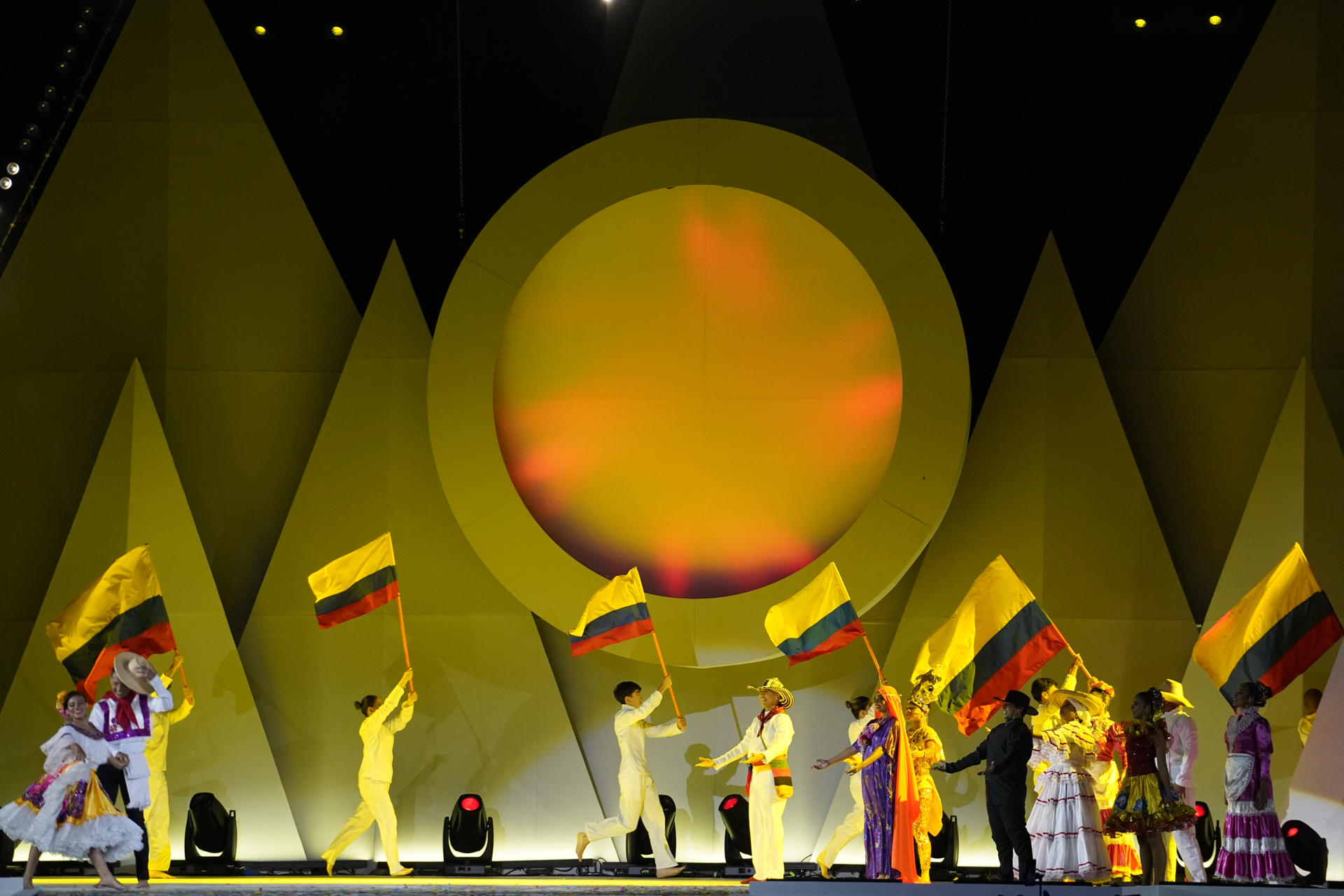 Mostrando la diversidad de Colombia, Barranquilla recibió la bienvenida a los Panamericanos 2027