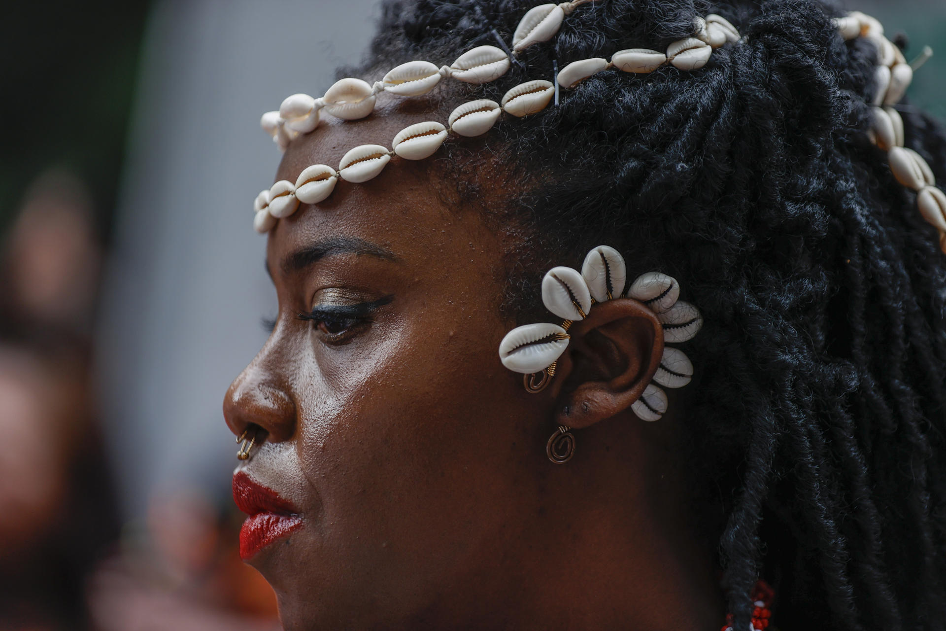 Mujer en Sao Paulo.