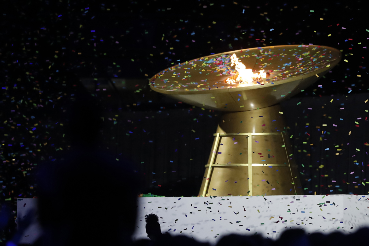 El fuego panamericano se extinguió este domingo en Santiago.