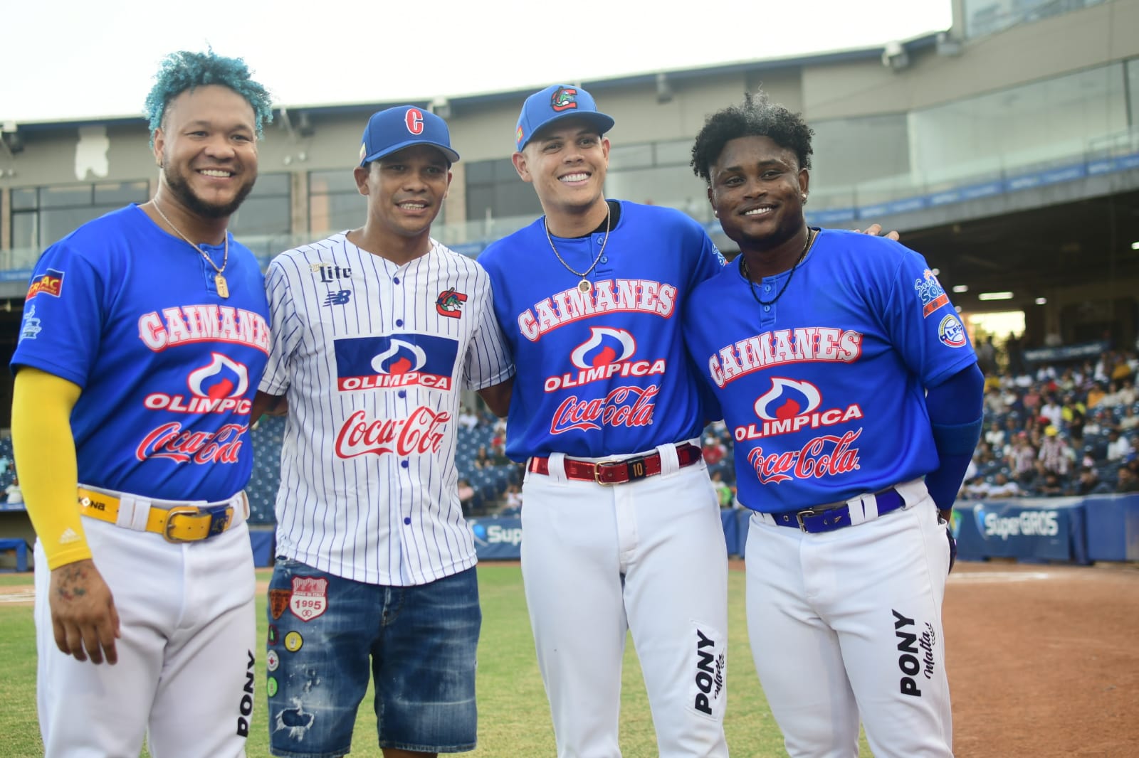 Harold Ramírez, Carlos Bacca, Gio Urshela y Dilson Herrera.