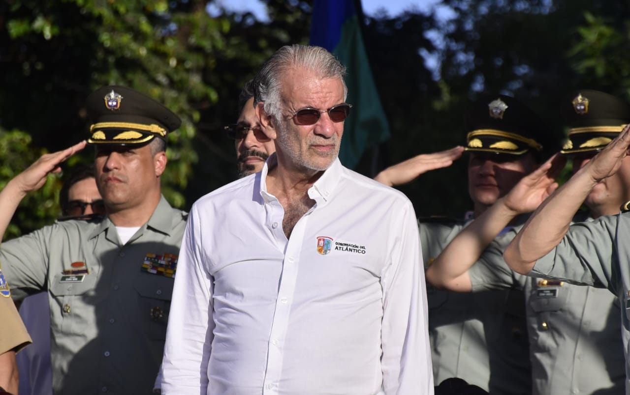 El Gobernador del Atlántico, Eduardo Verano.