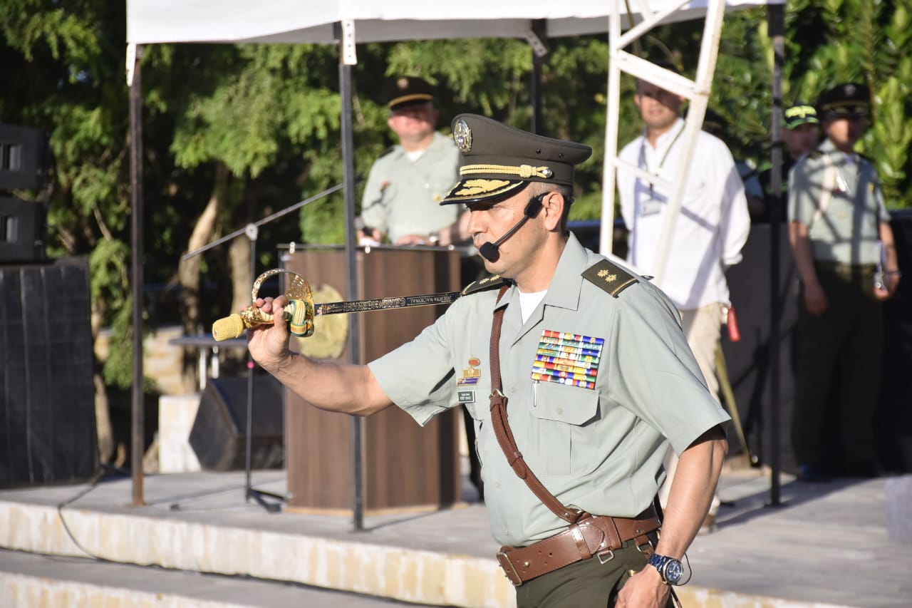 El general Herbert Benavidez, nuevo comandante de la Mebar.