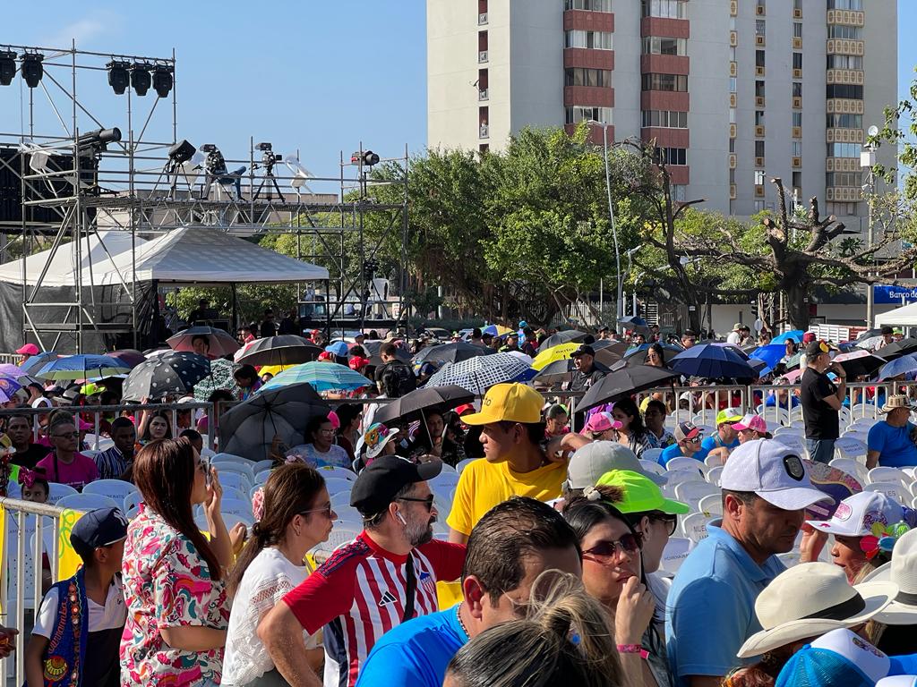 El público que asistió al evento.