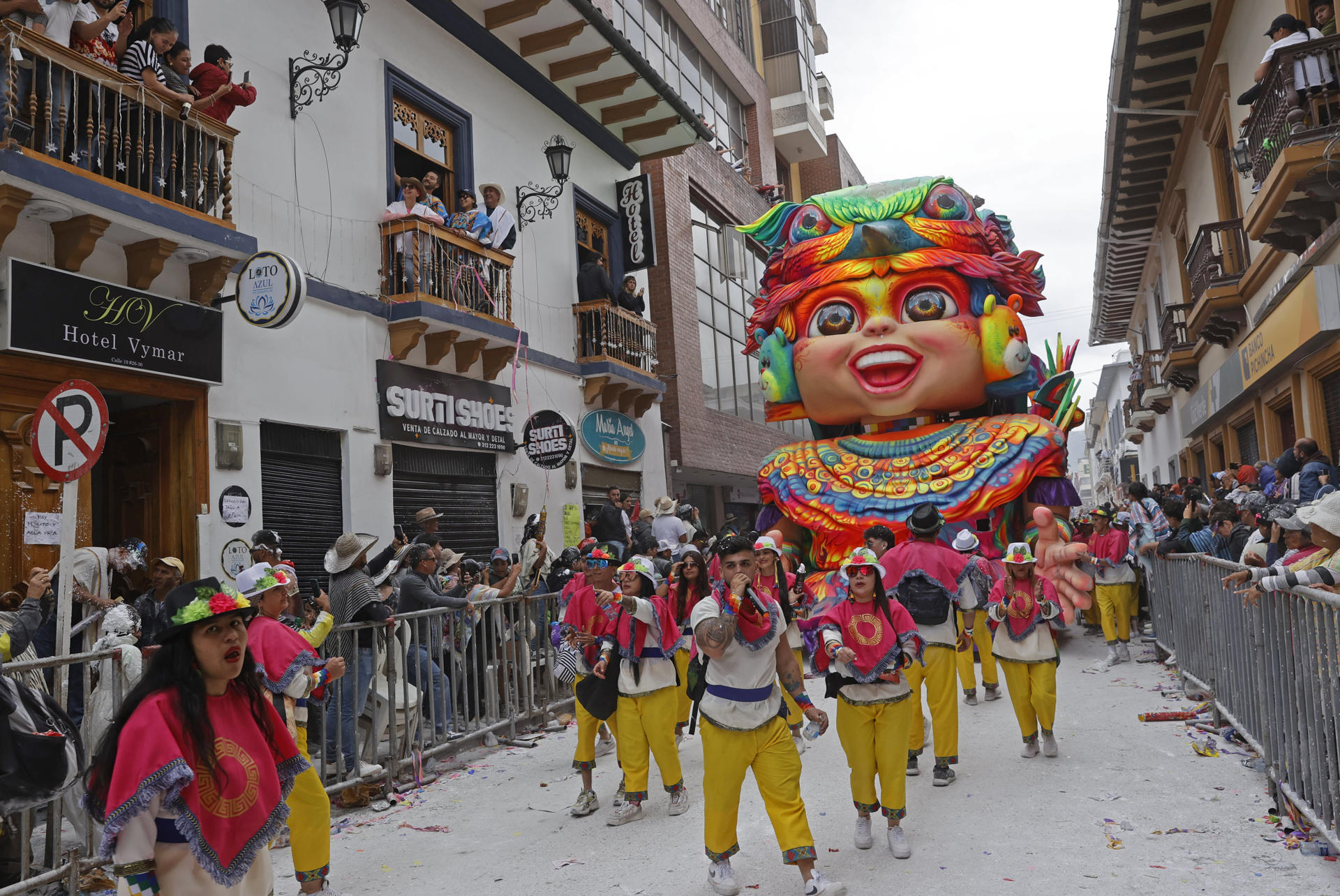 El Carnaval de Negros y Blancos es Patrimonio Cultural Inmaterial de la Unesco.