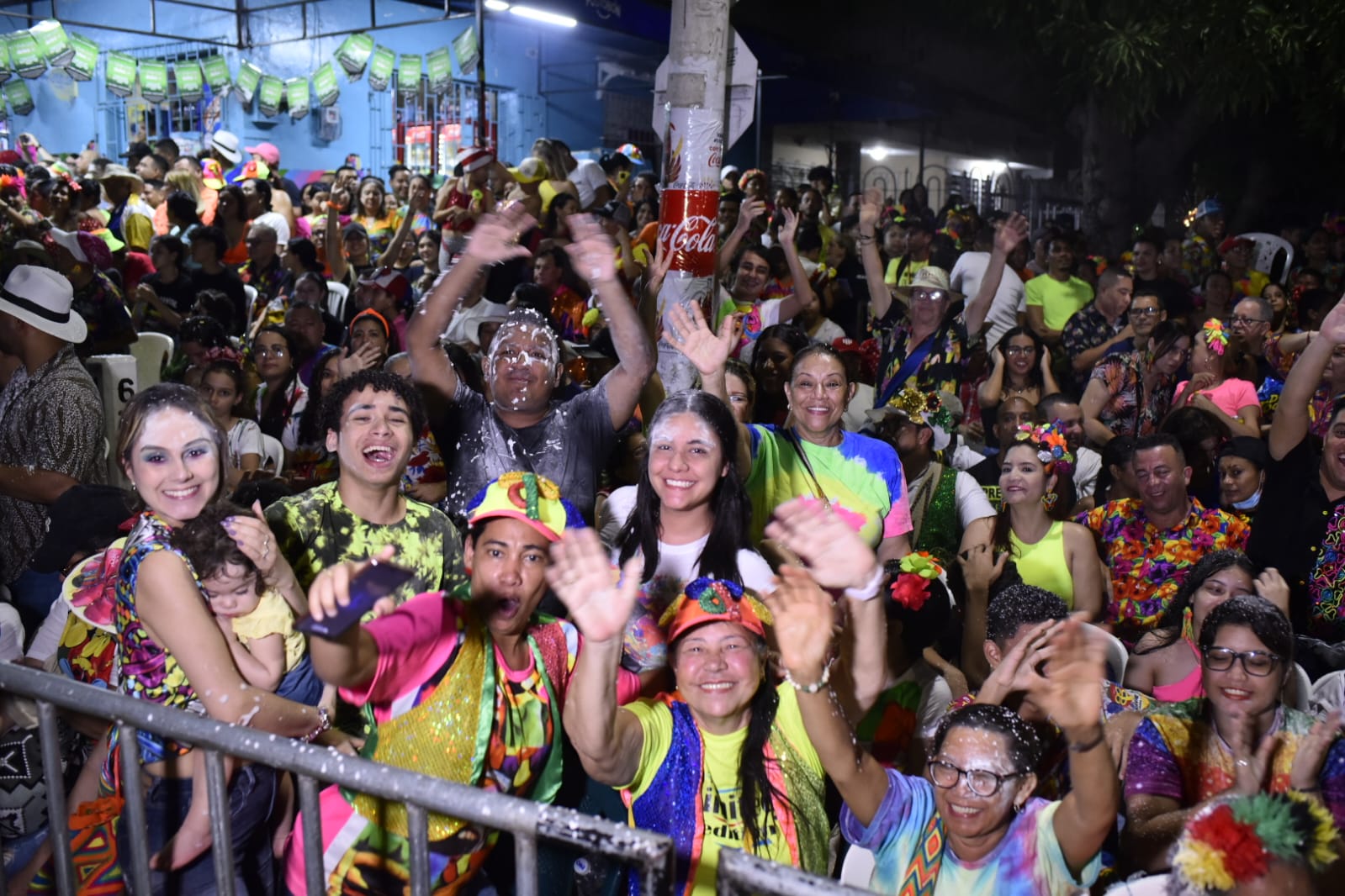 El público gozando de La Guacherna.