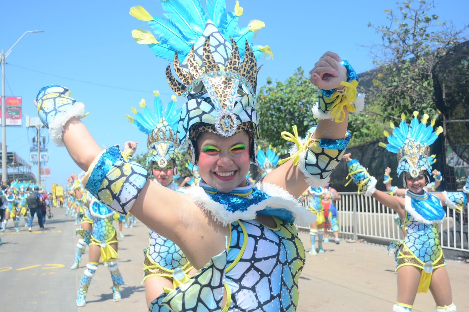 Comparsa Afrocaribe.