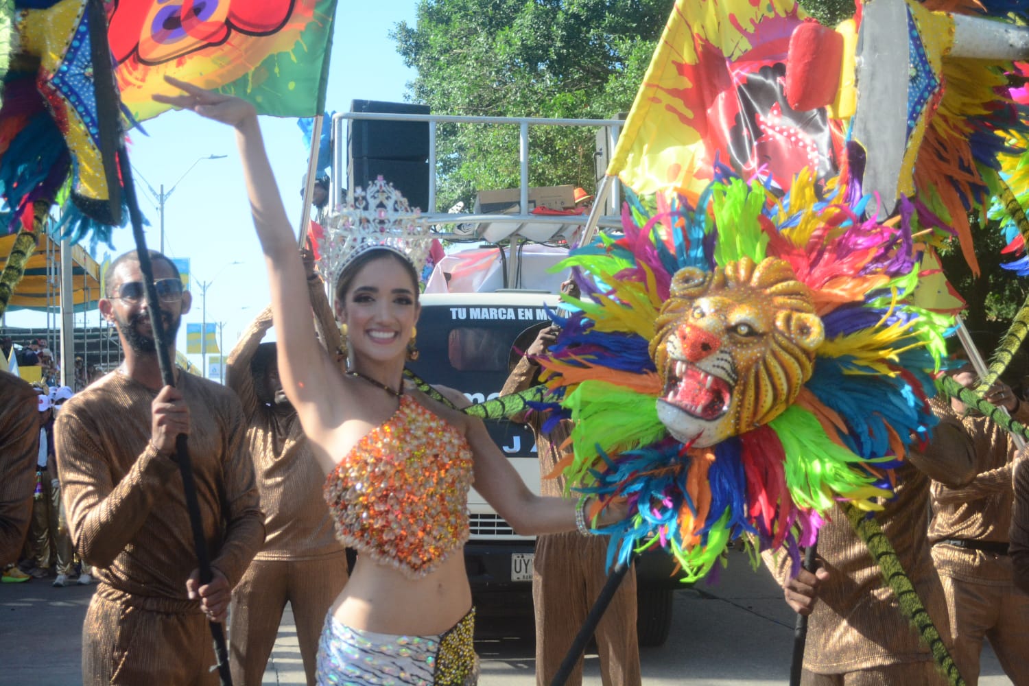 La Reina del Carnaval, Melissa Cure.