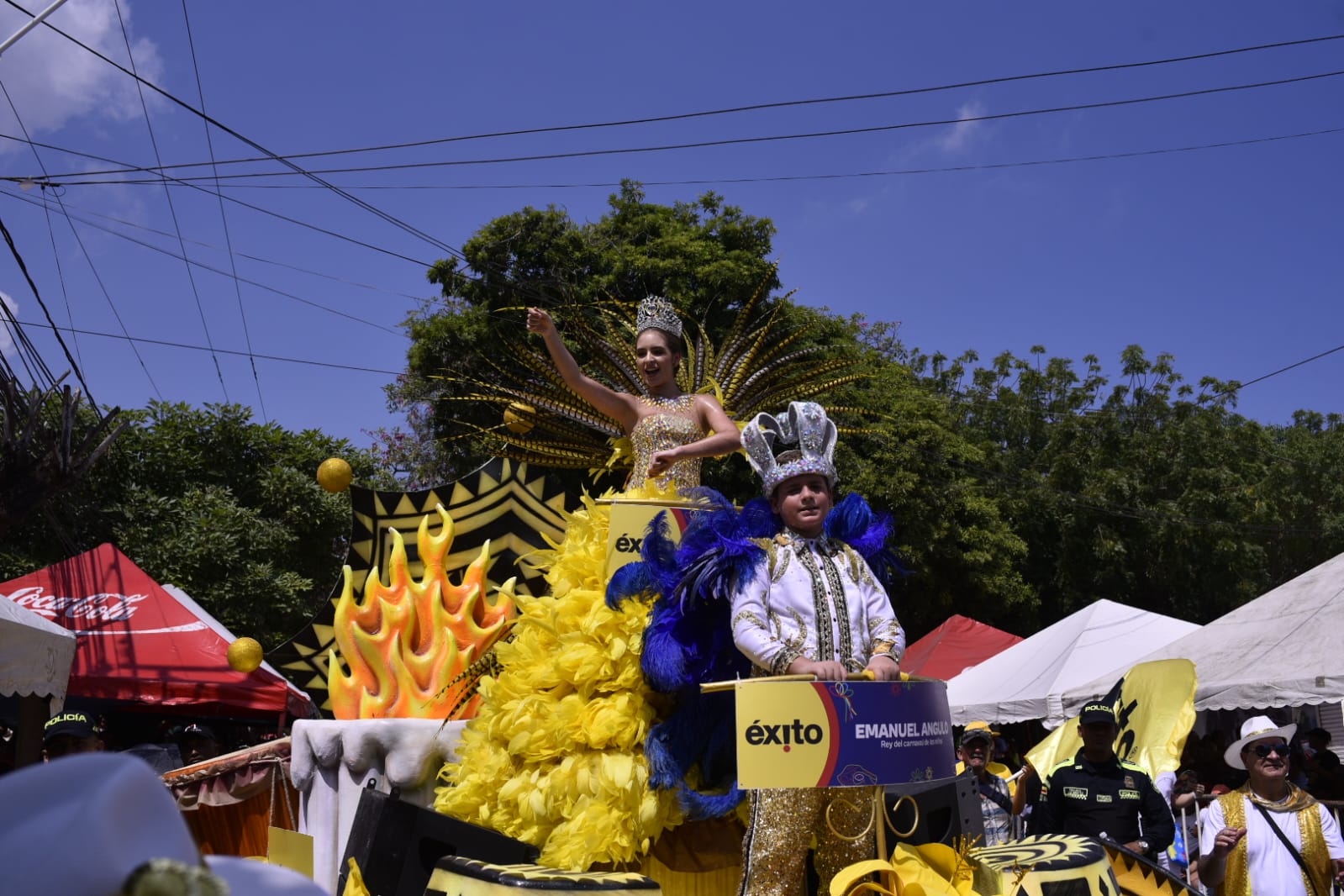 Reyes Infantiles, Samia Maloof Habib y Emanuel Angulo