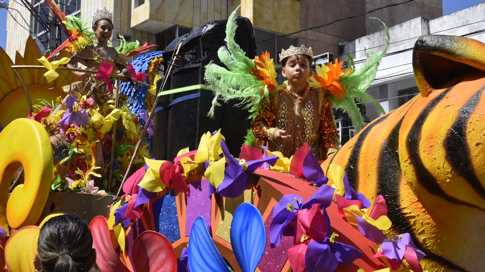 Reyes infantiles de la 44, Victoria Rubio Olivares y Daniel López Mendoza.