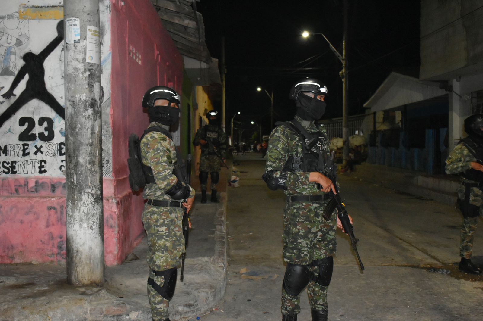 Operativos de vigilancia de la Segunda Brigada del Ejército. 