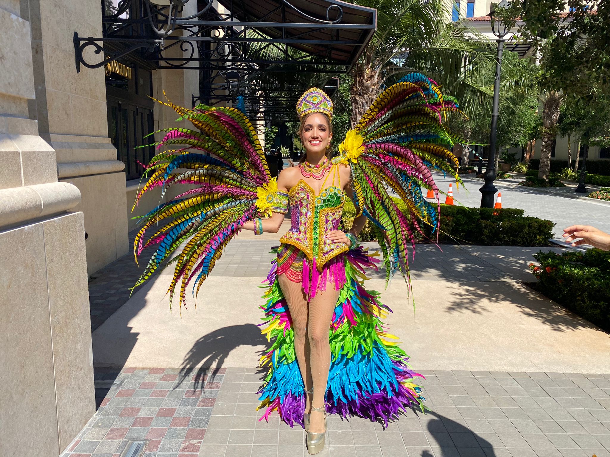 Melissa Cure, reina del Carnaval de Barranquilla 2024.