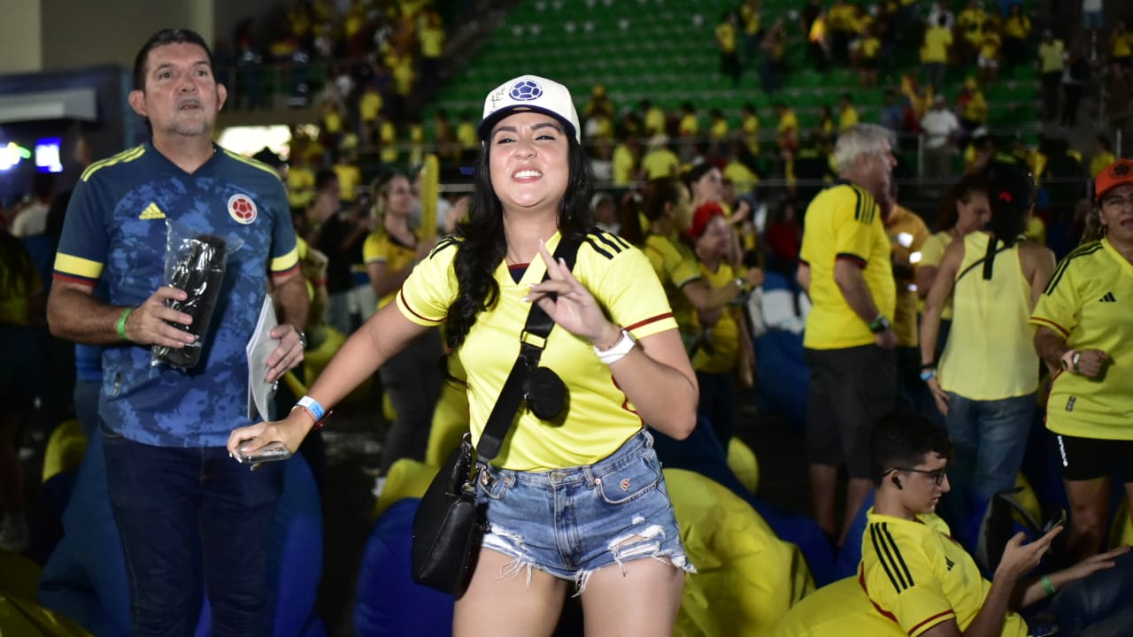 Barranquilla celebró la clasificación de Colombia a la final de la Copa América. 