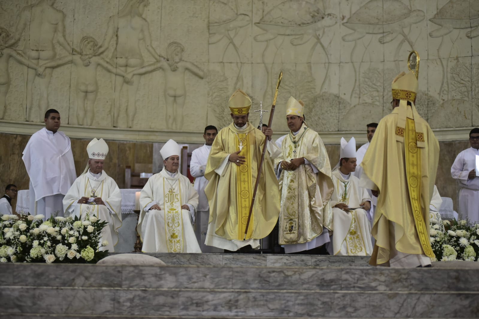 Celebración eucarística. 