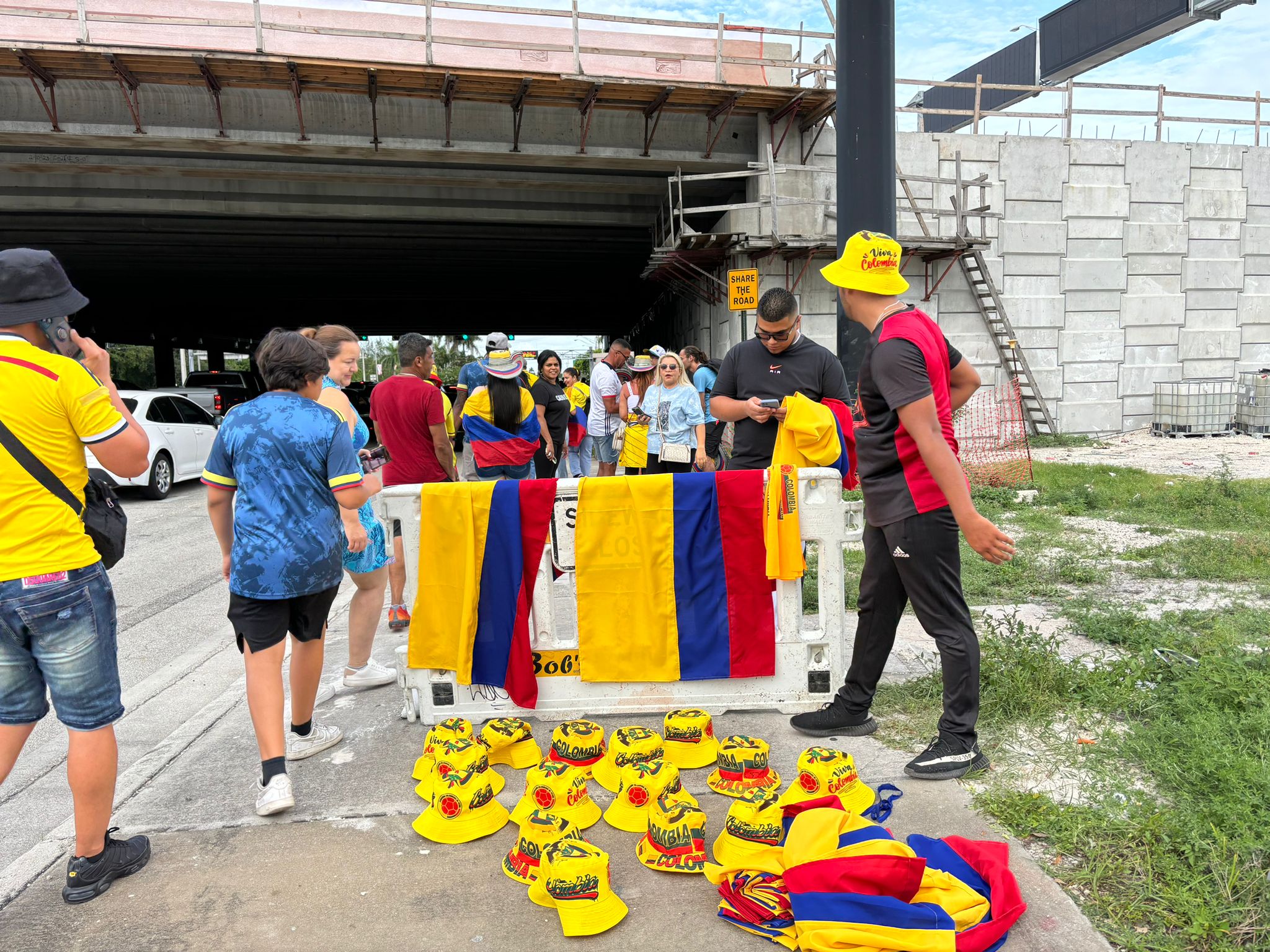 Las ventas de artículos de la Selección Colombia.