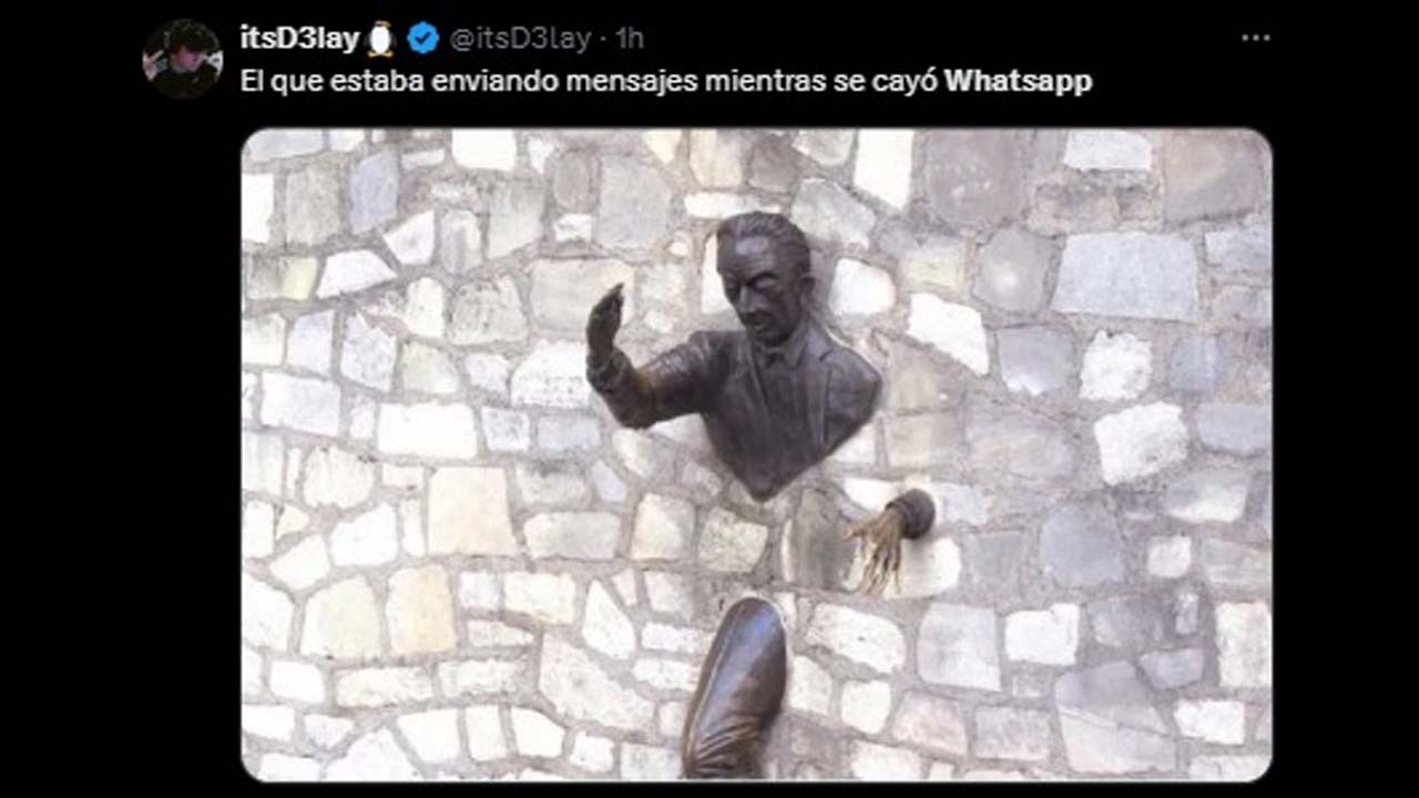 Memes que dejó la caída de WhatsApp