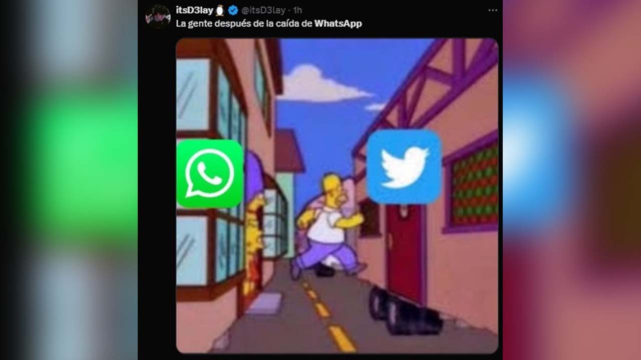 Memes que dejó la caída de WhatsApp