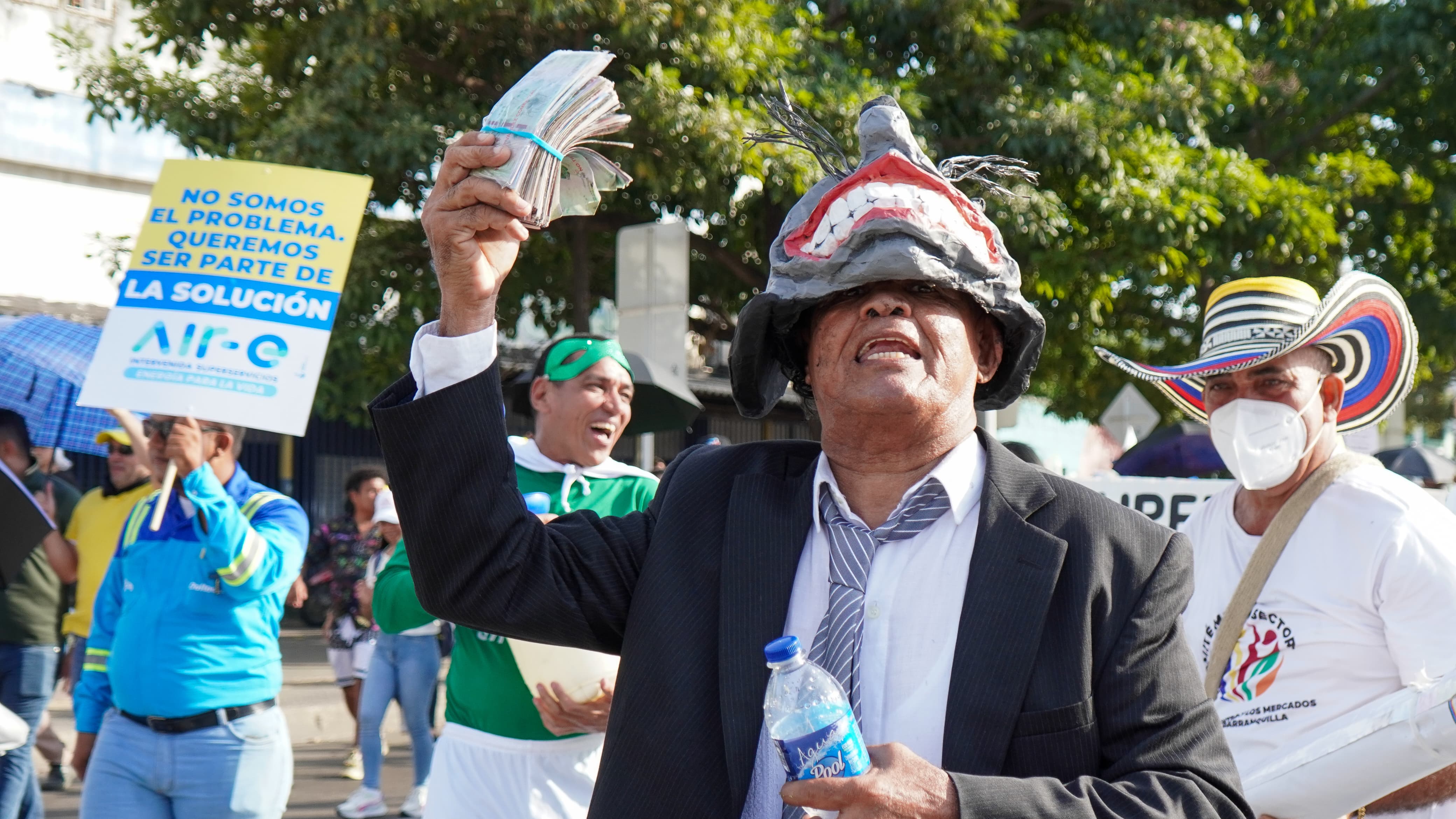 Marchantes exigen soluciones.