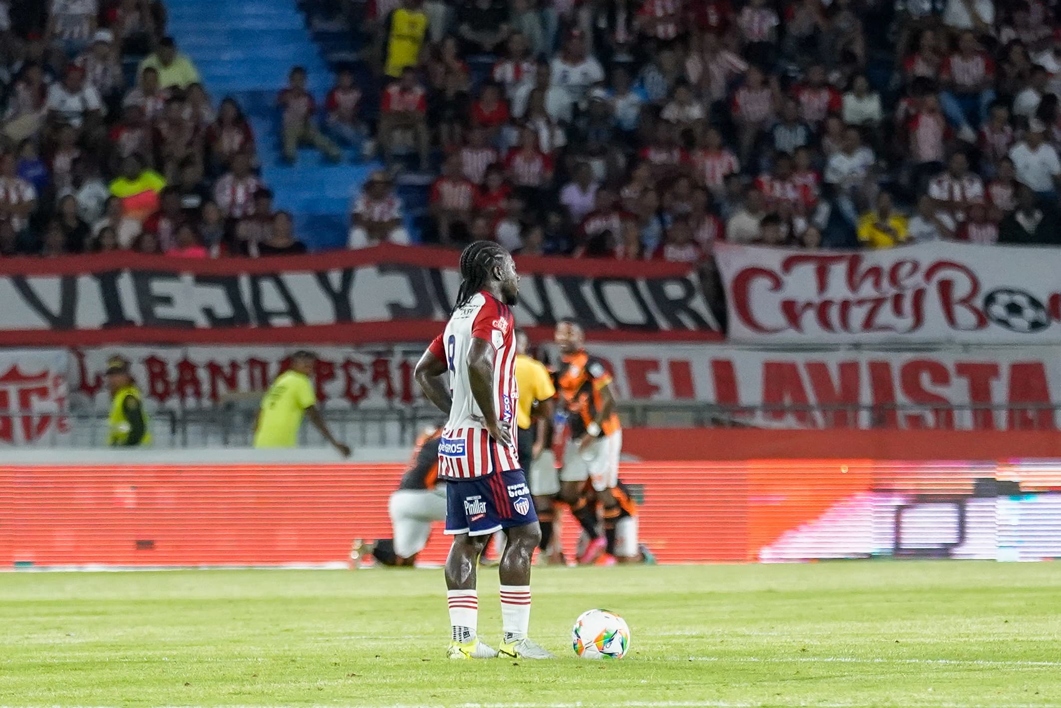 Junior en su victoria de este lunes en el Metropolitano. 