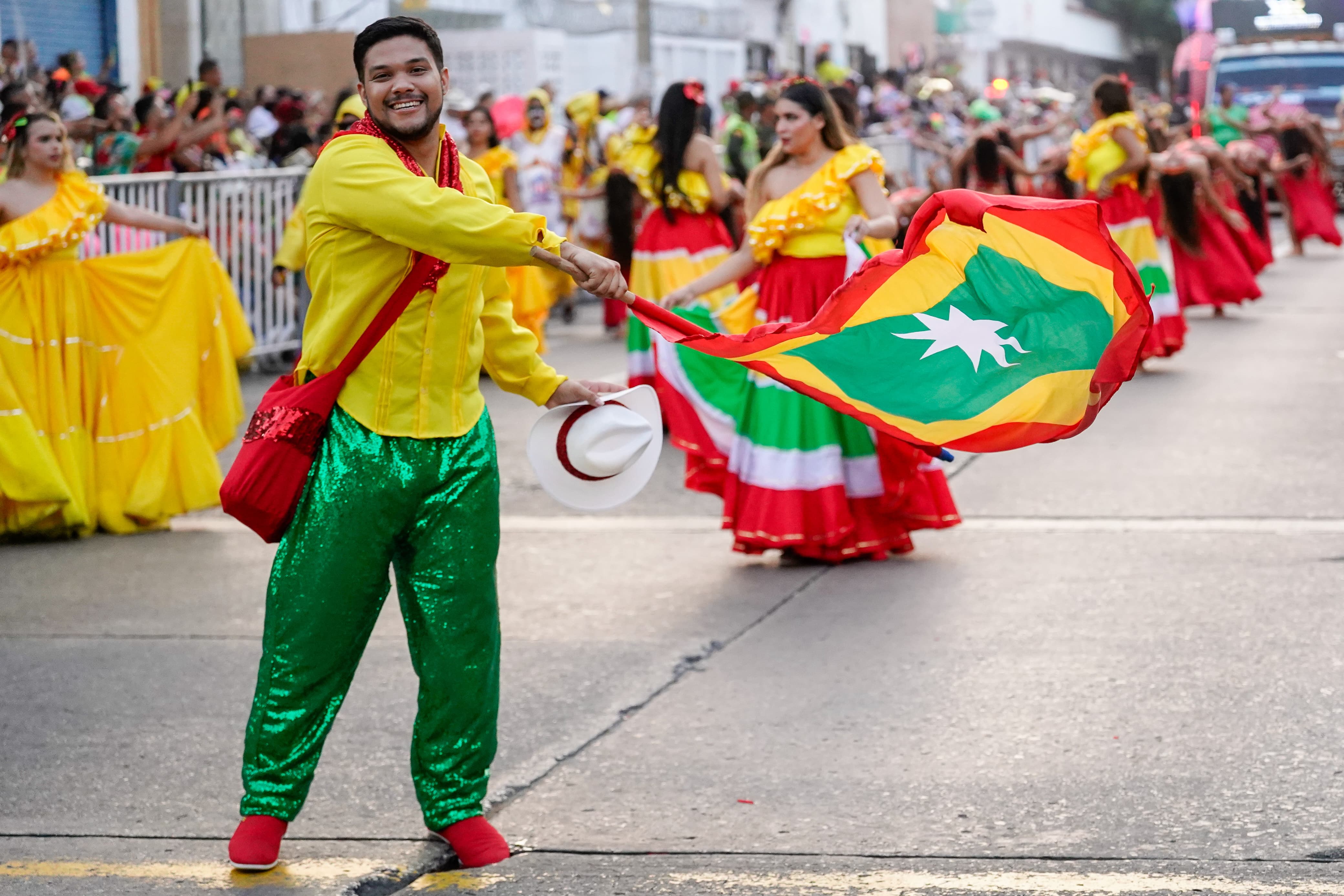 La Comparsa de fantasía Rumbón Normalista.