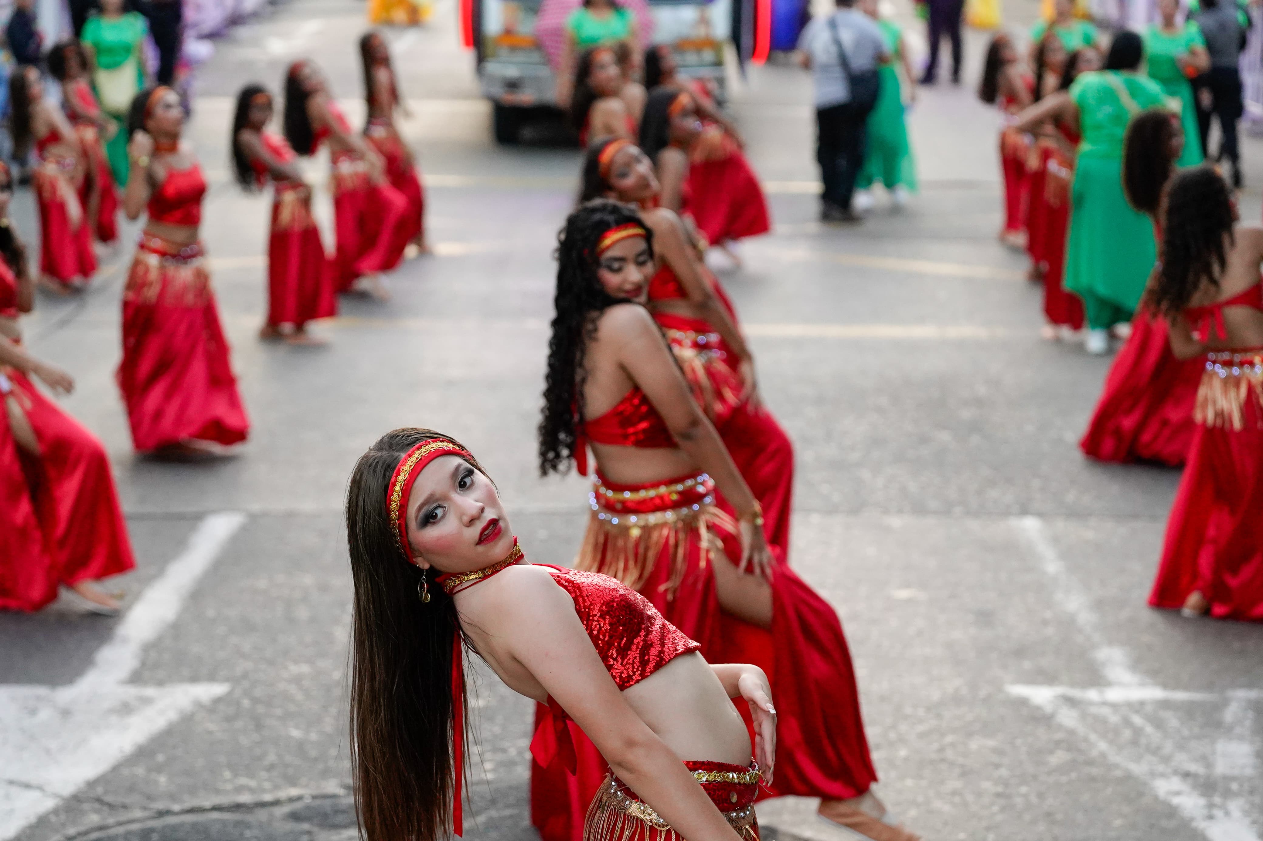 La Comparsa de fantasía Rumbón Normalista.