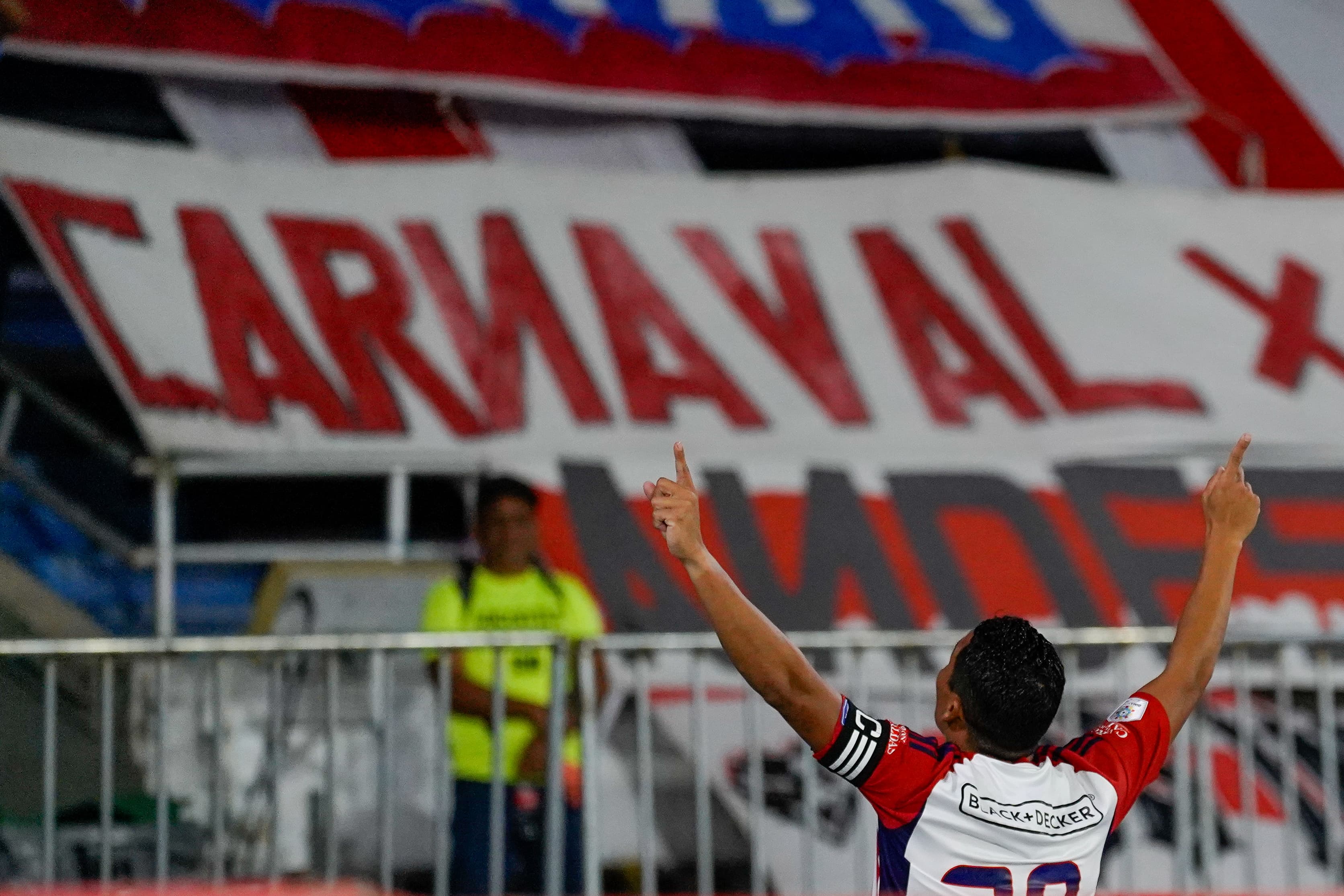 Junior en su victoria de este lunes en el Metropolitano. 