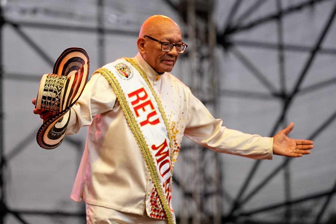 El Rey Momo, Gabriel Marriaga,  esta noche en la Plaza de la Paz. 