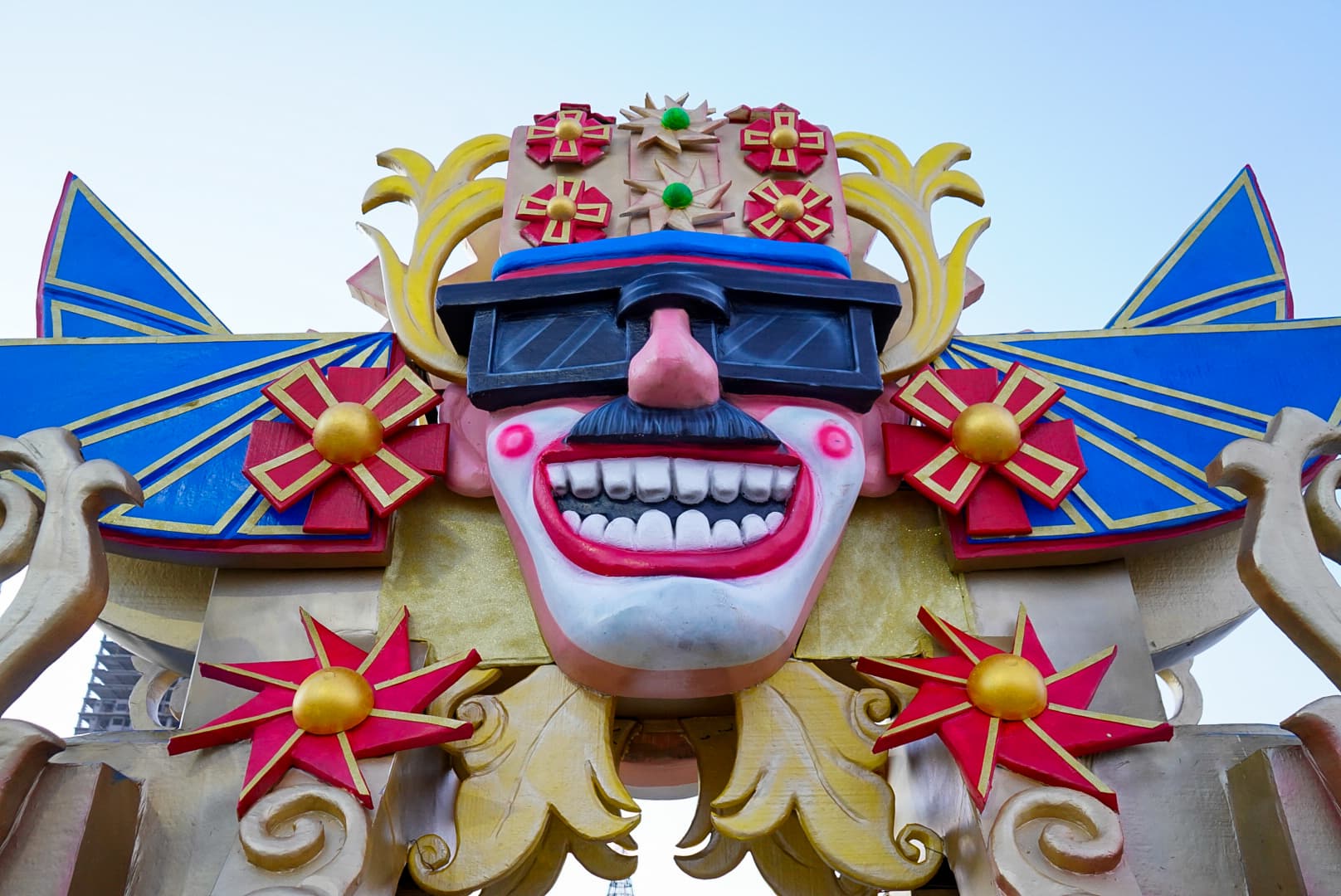 El congo, uno de los personajes del Carnaval. 