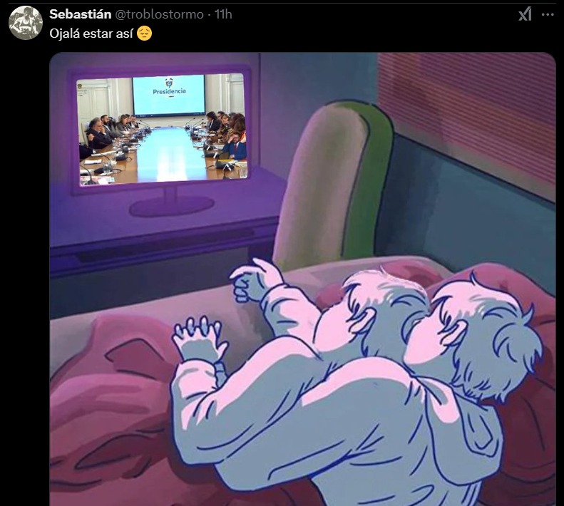 Uno de los memes que dejó el Consejo de Ministros.