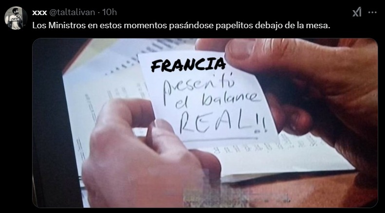 Uno de los memes que dejó el Consejo de Ministros.