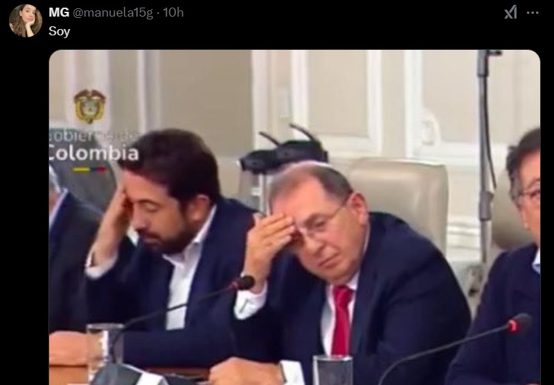 Uno de los memes que dejó el Consejo de Ministros.