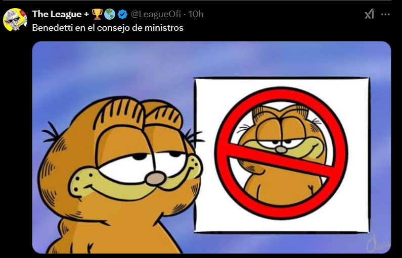 Uno de los memes que dejó el Consejo de Ministros.