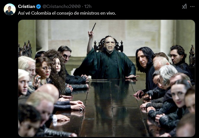 Uno de los memes que dejó el Consejo de Ministros.