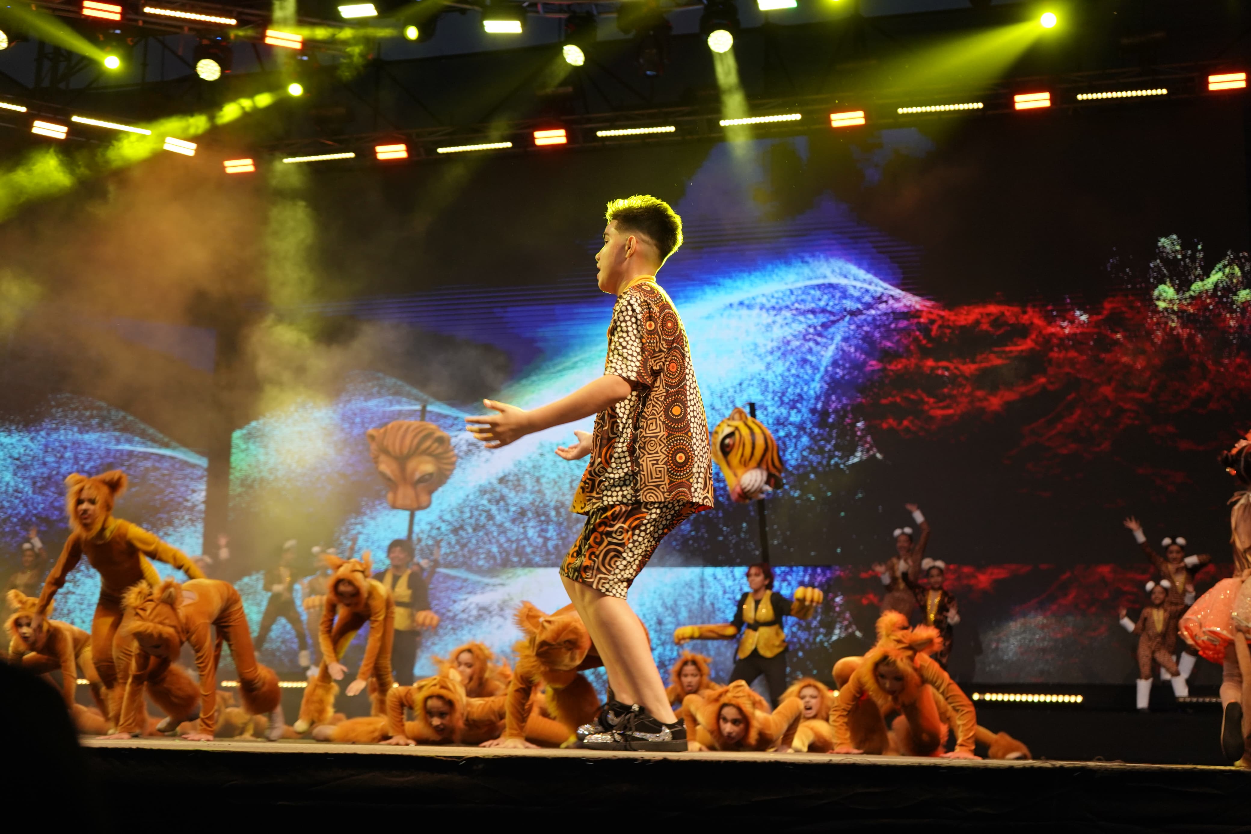 El show estuvo liderado por el maestro Jairo Atencia Escorcia.