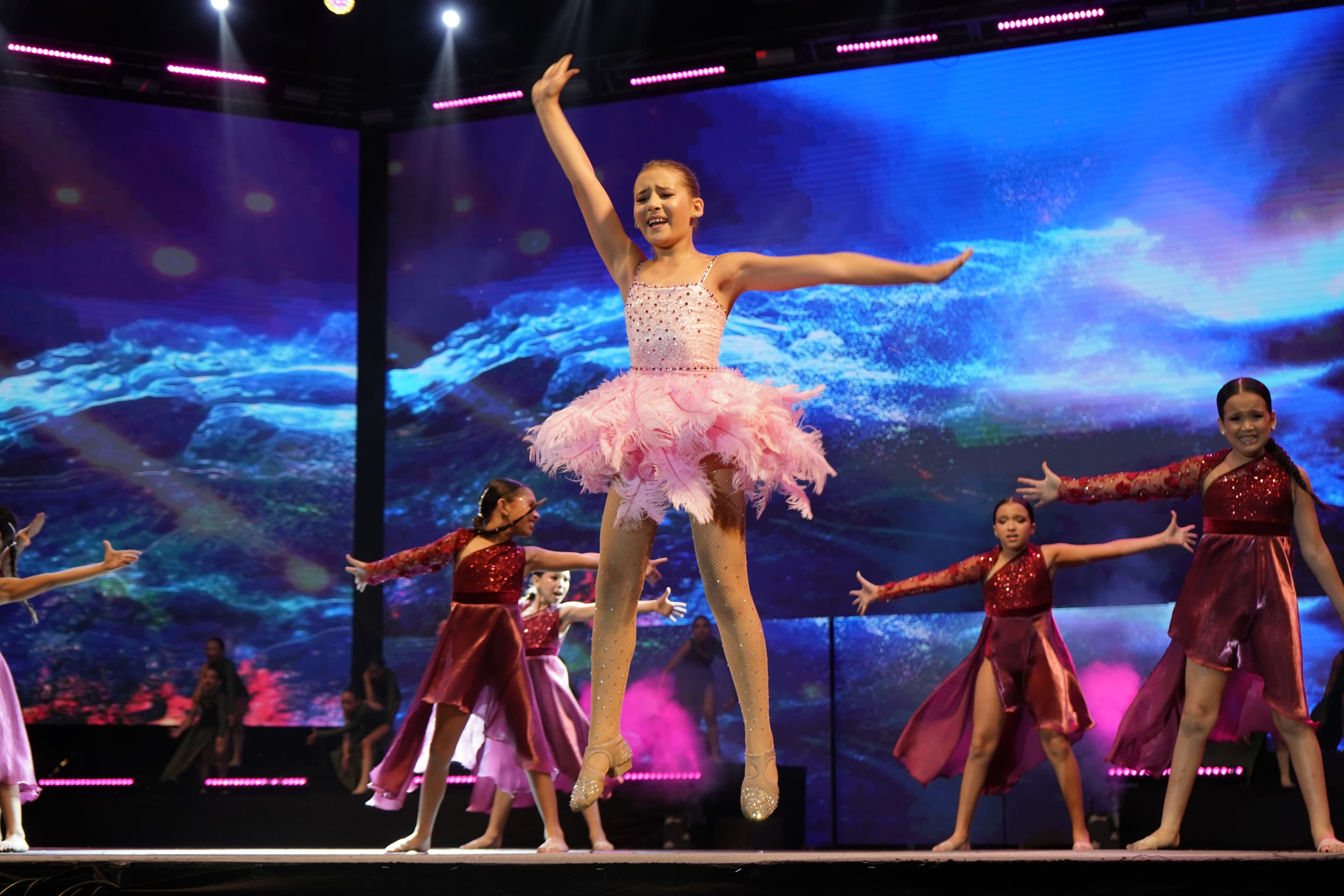 La reina infantil Victoria Ceballos.