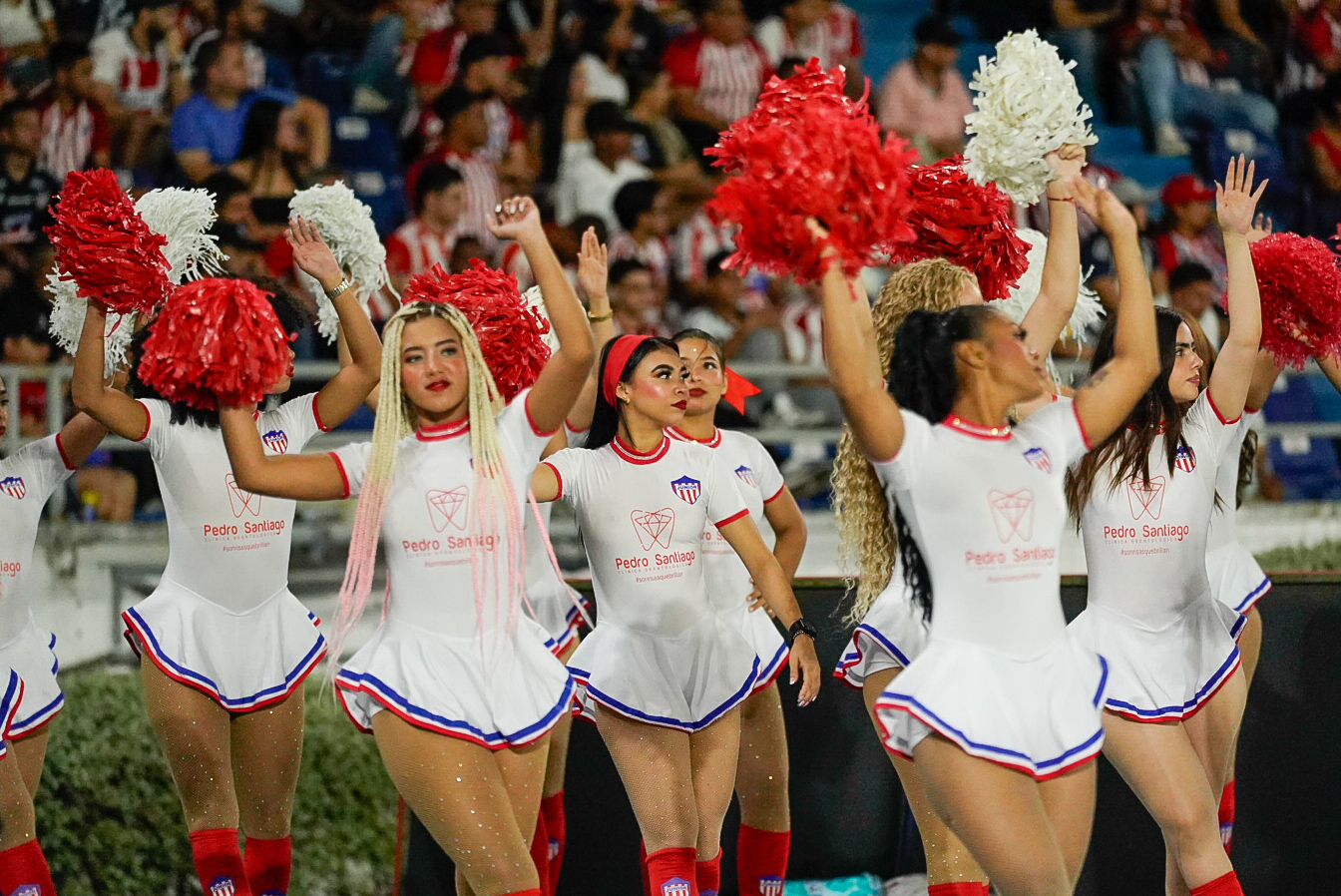 Las porristas del Junior. 
