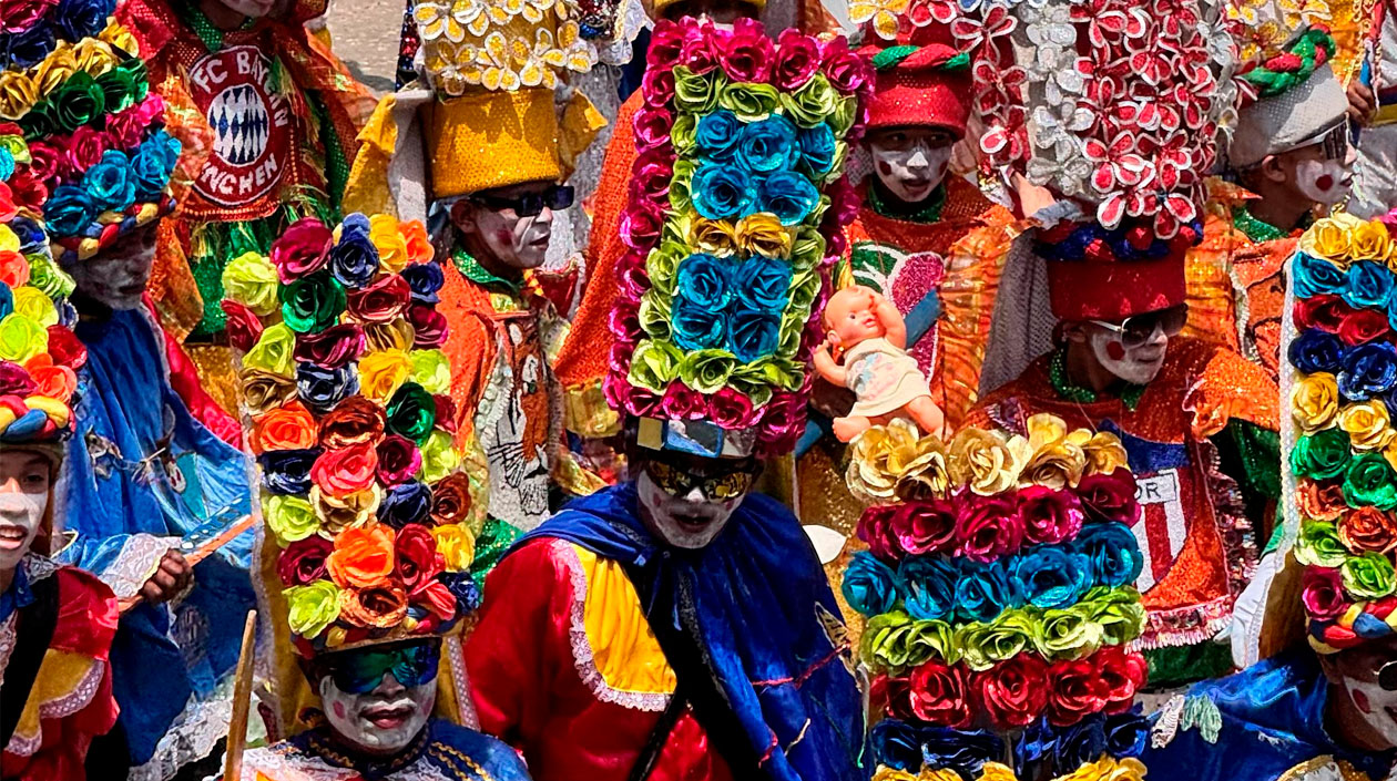 Congos durante la Batalla de Flores en la Vía 40