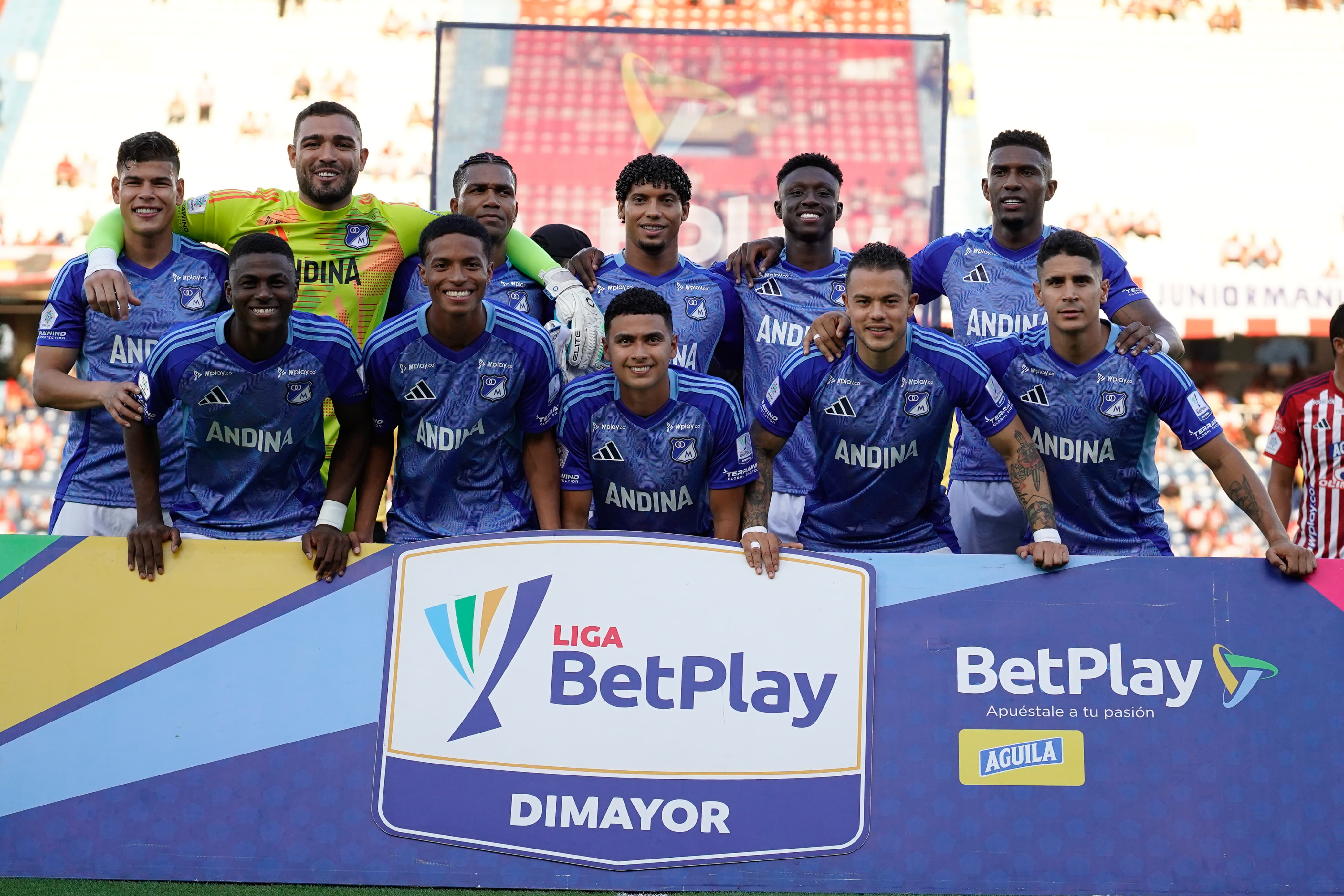 Nómina titular de Millonarios.