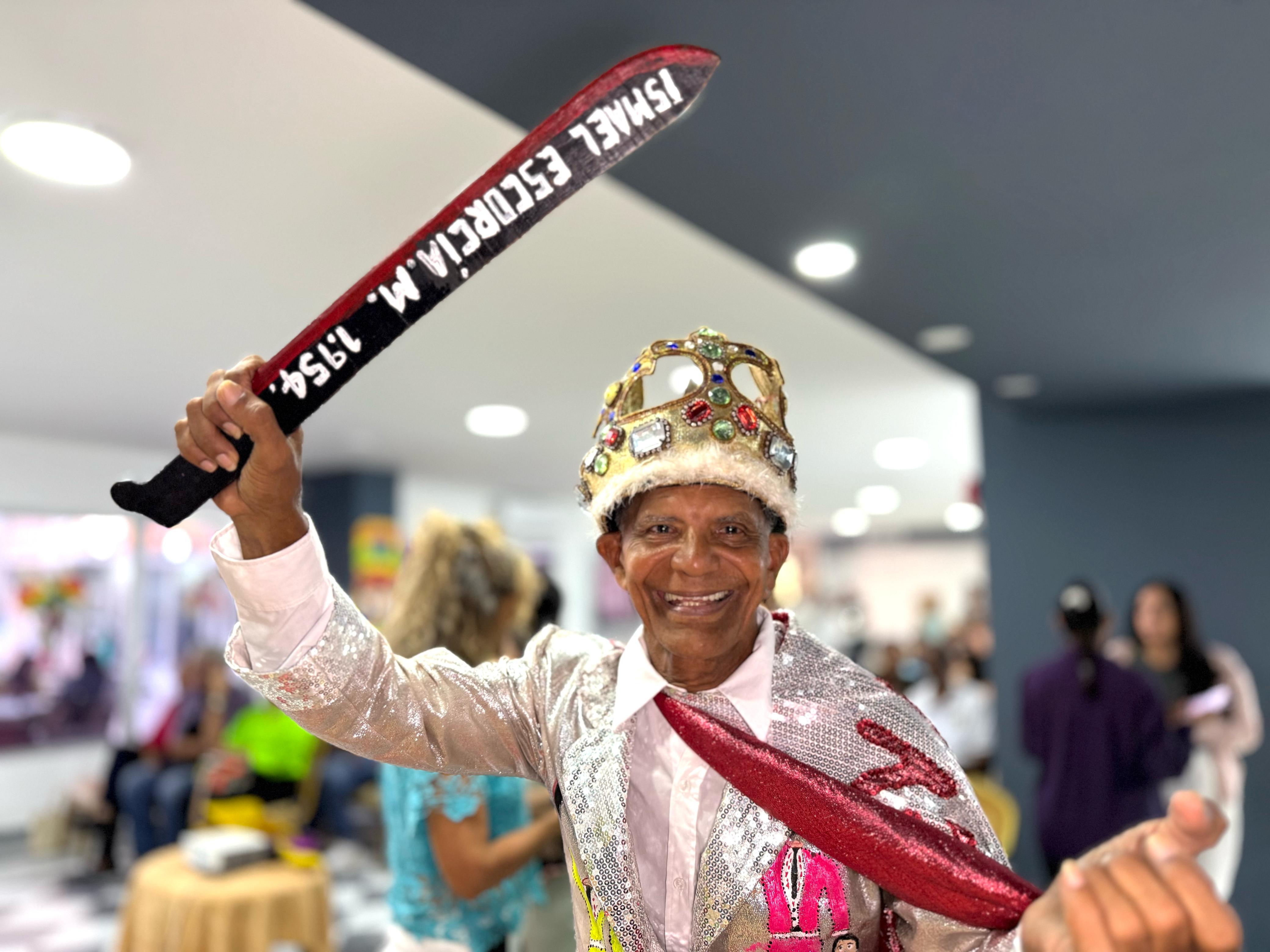 Wilfrido Daniel Escorcia Salas, Rey Momo del Carnaval de Barranquilla en 2009.