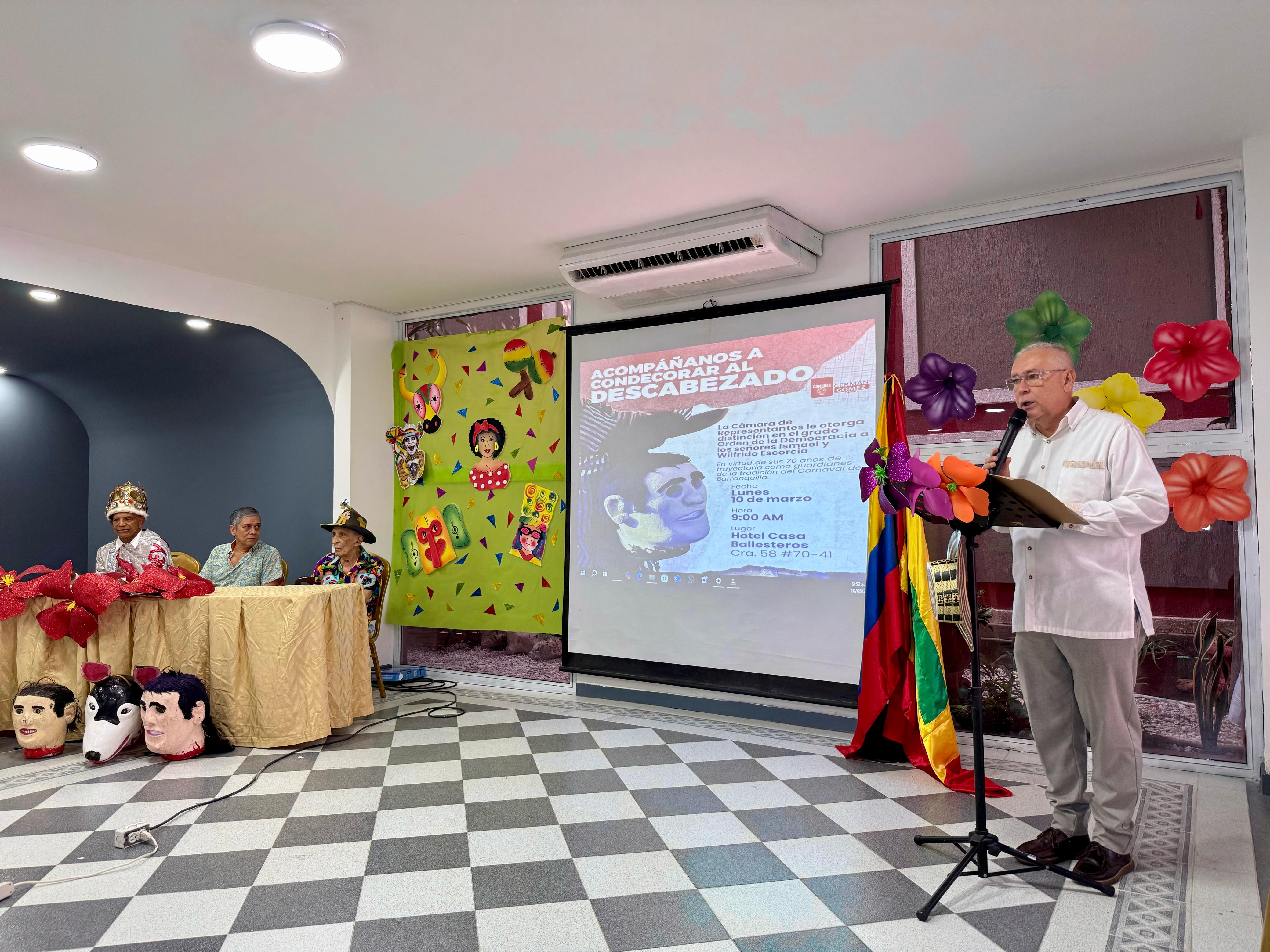 Acto celebrado en el Hotel Casa Ballesteros. 