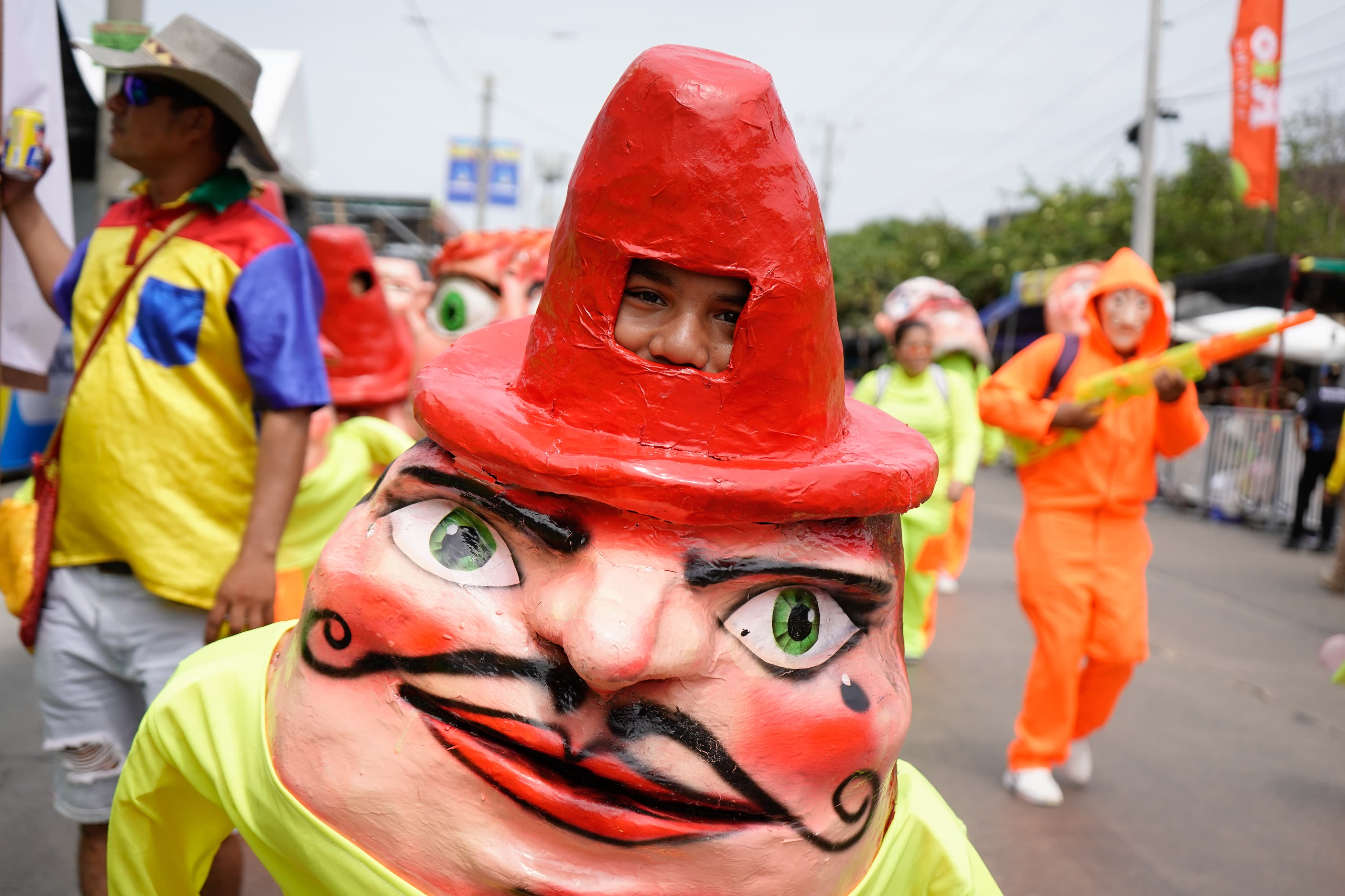 Disfraz de los Cabezones. 