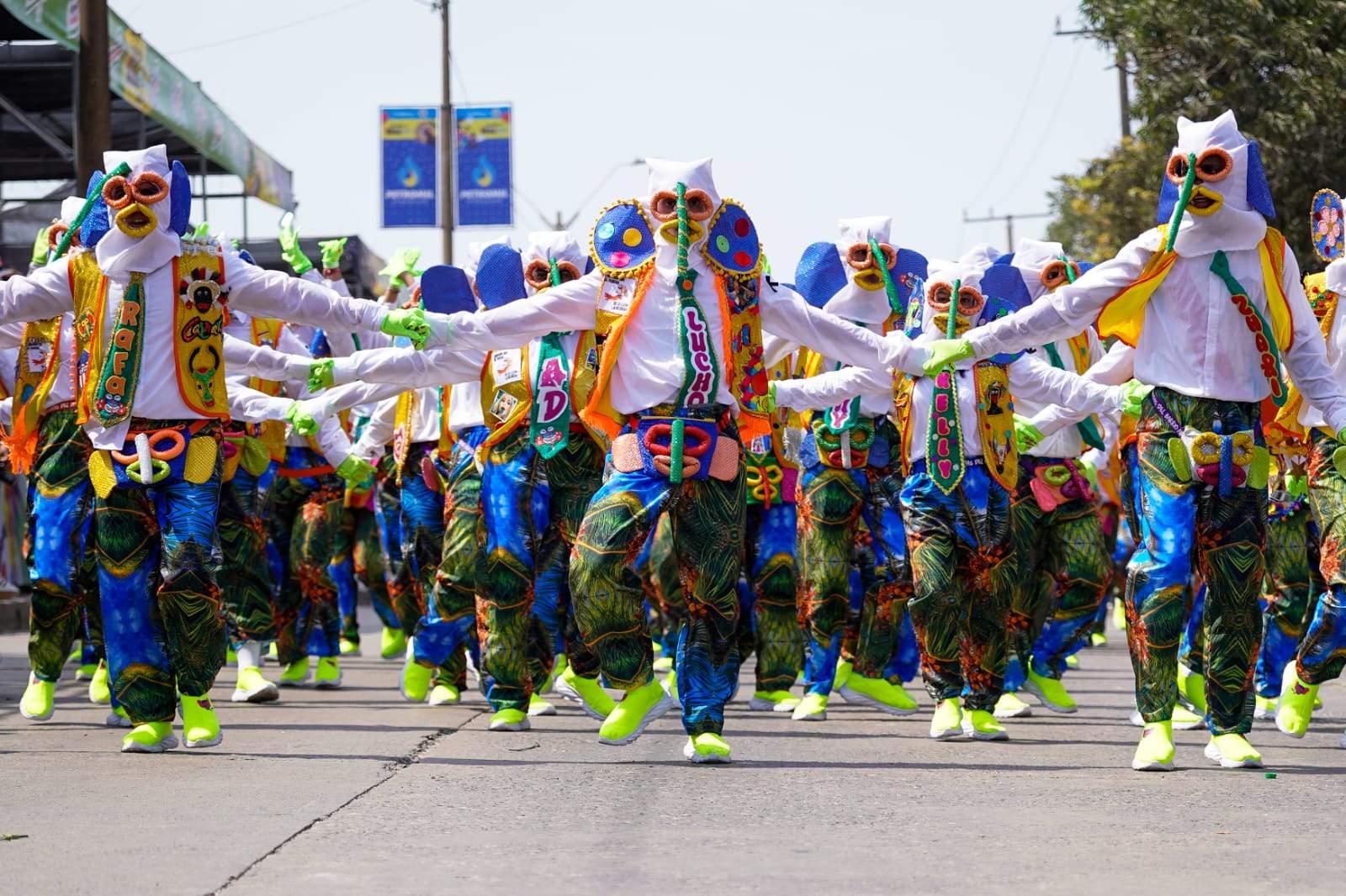 Marimondas de barrio Abajo.