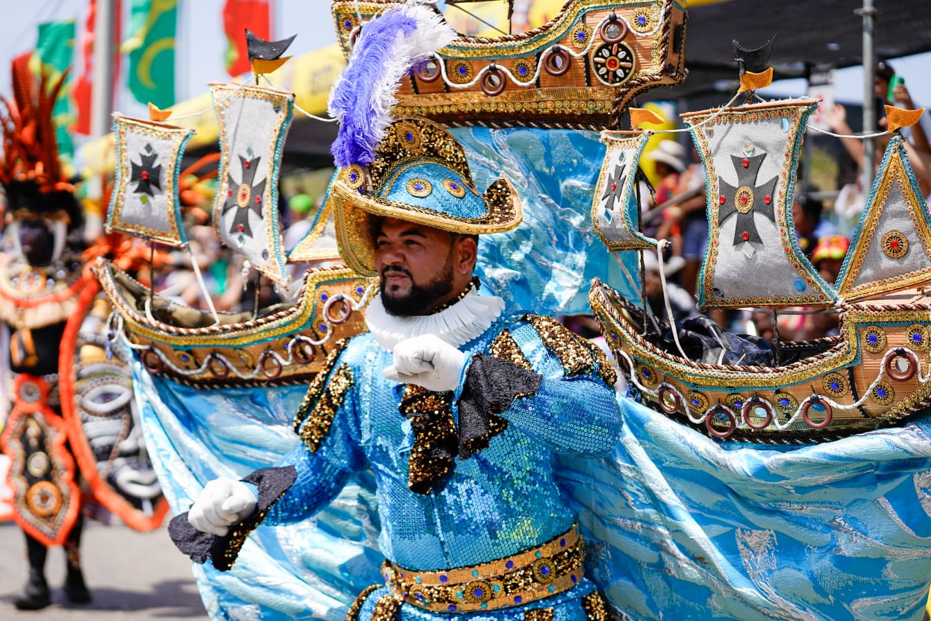 Comparsa Tribu Cibao de República Dominicana. 