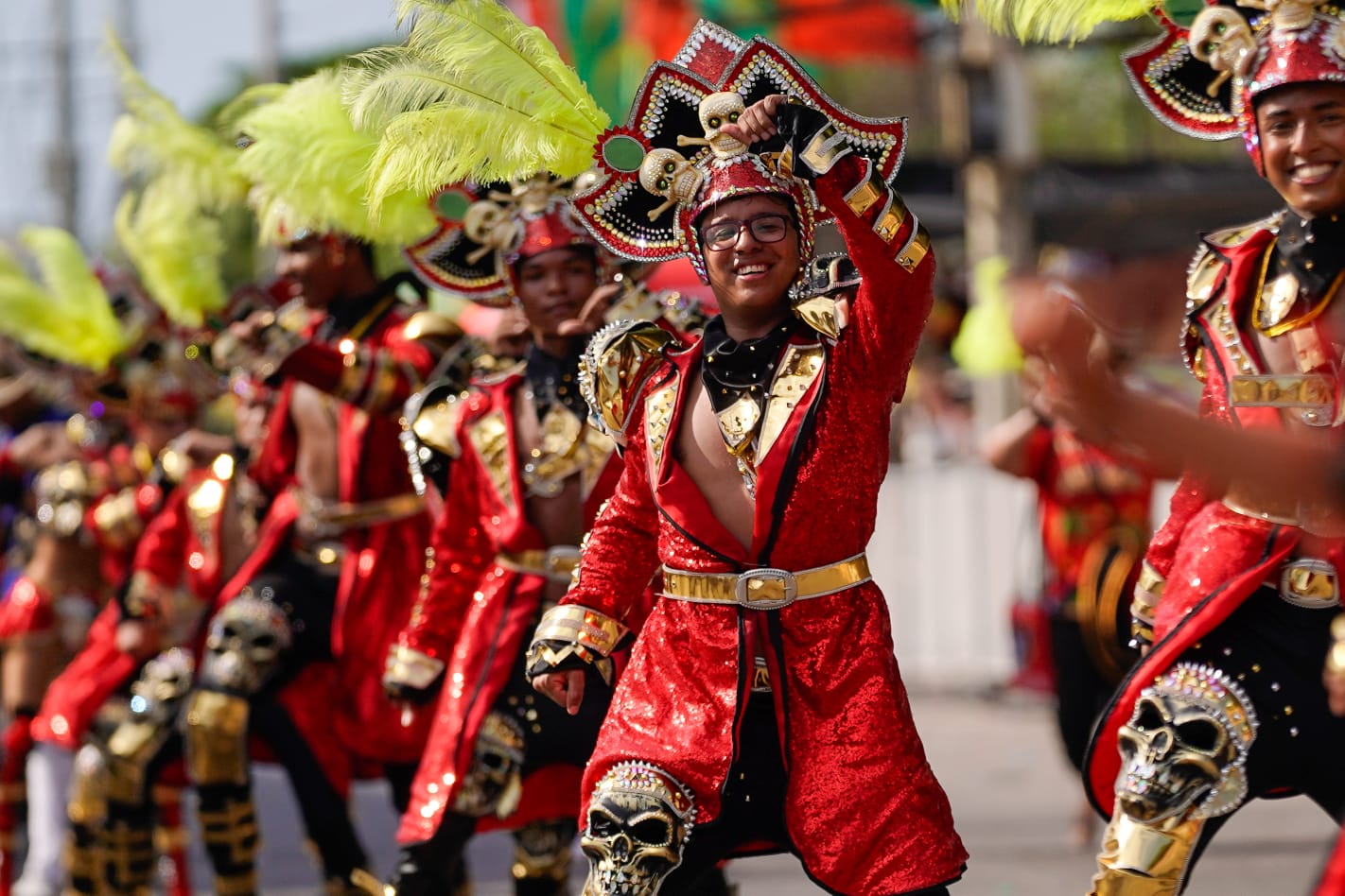 Comparsa de fantasía Kevaraq en la Gran Parada de Comparas.