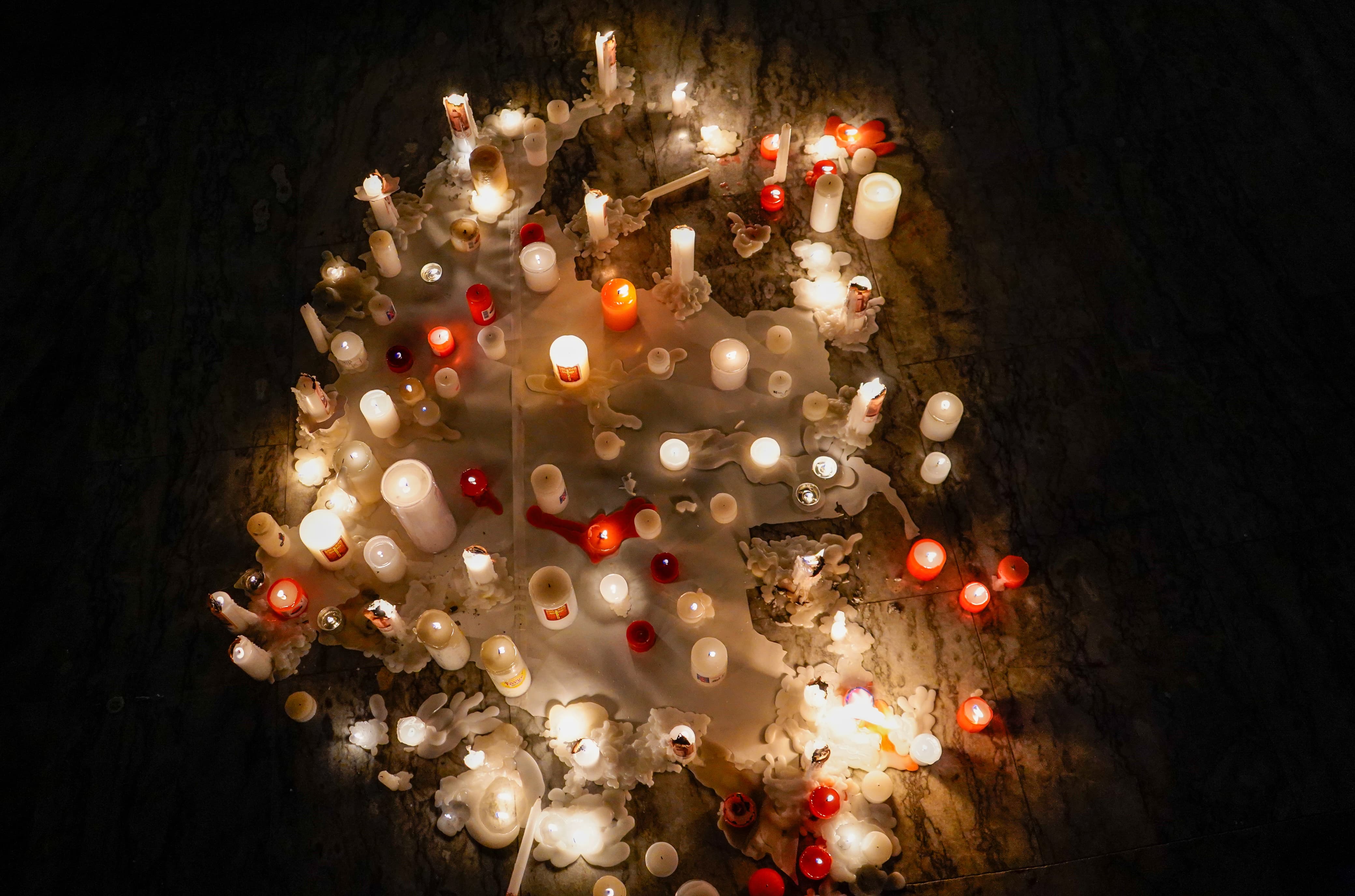 El mapa de Colombia por el año jubilar de la esperanza.