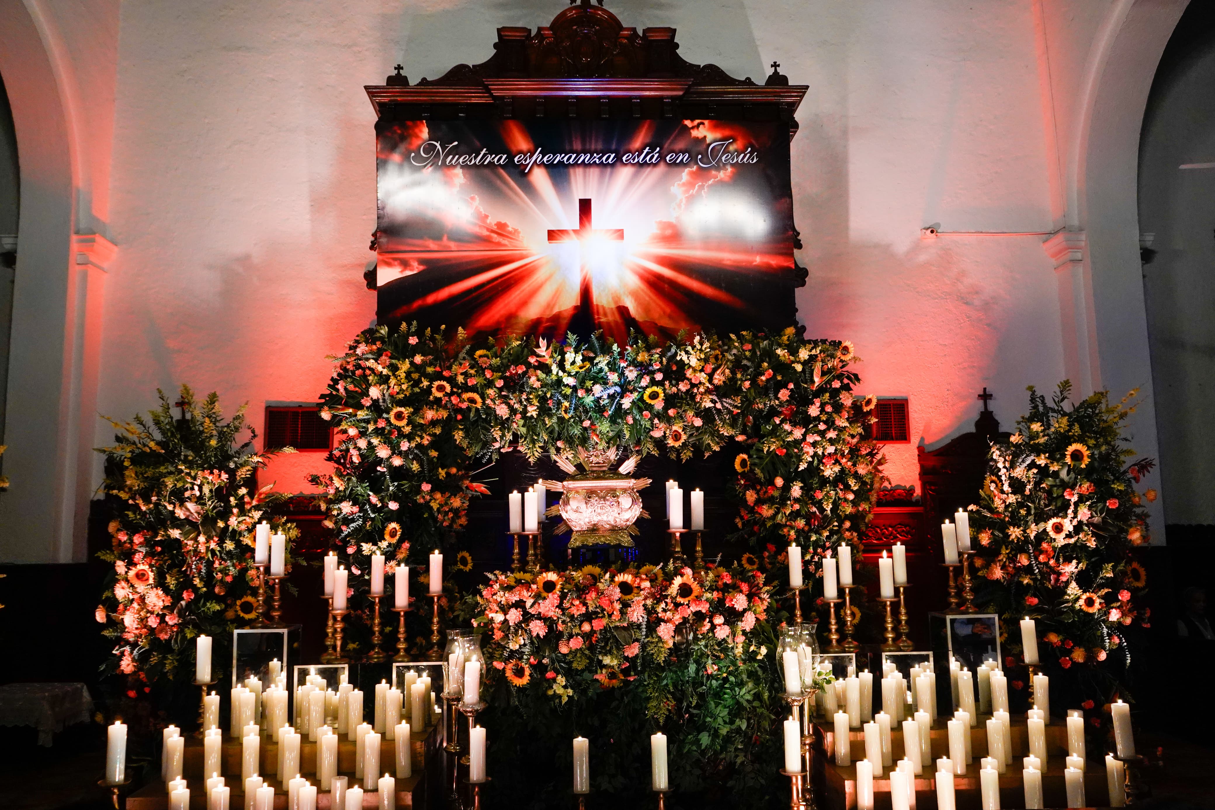 Iglesia Inmaculada Concepción dio a lo fieles el mensaje de 'Nuestra esperanza está en Jesús'