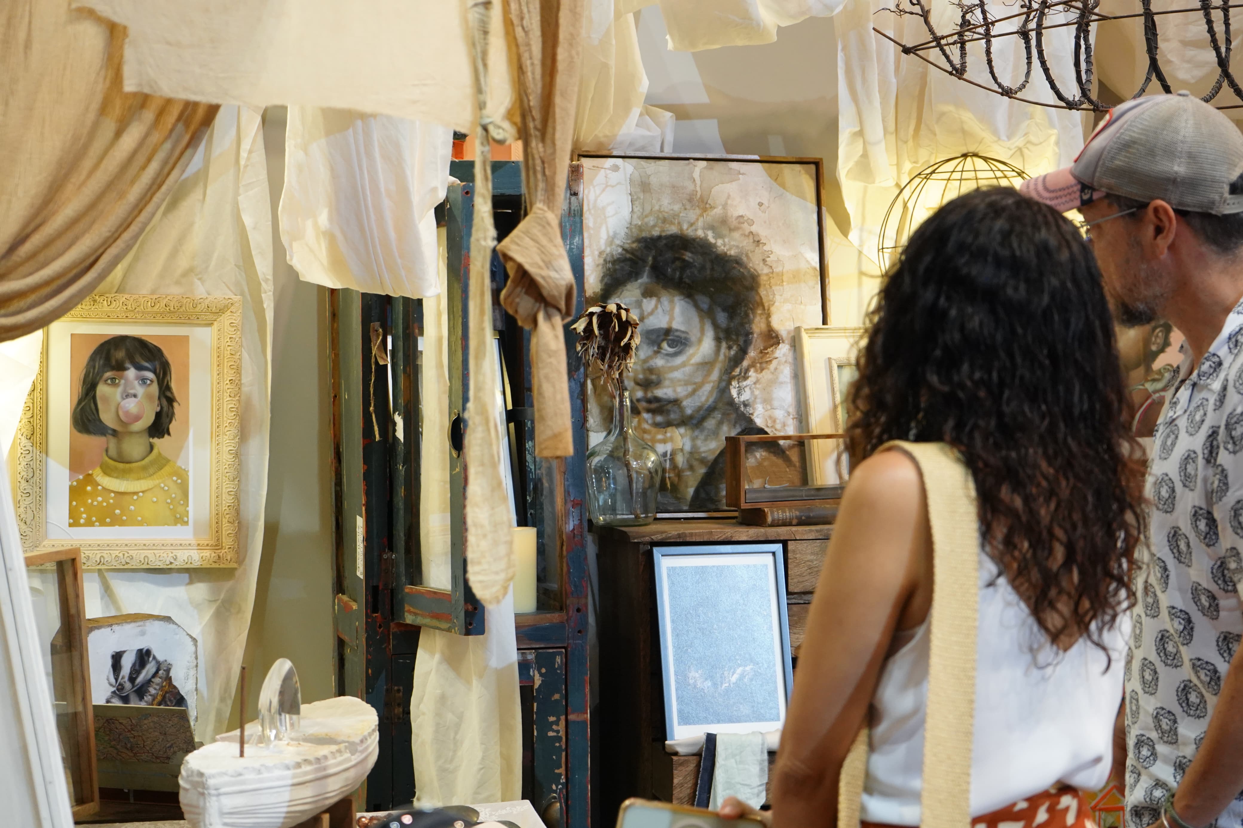 Asistentes a la Feria AMA. 