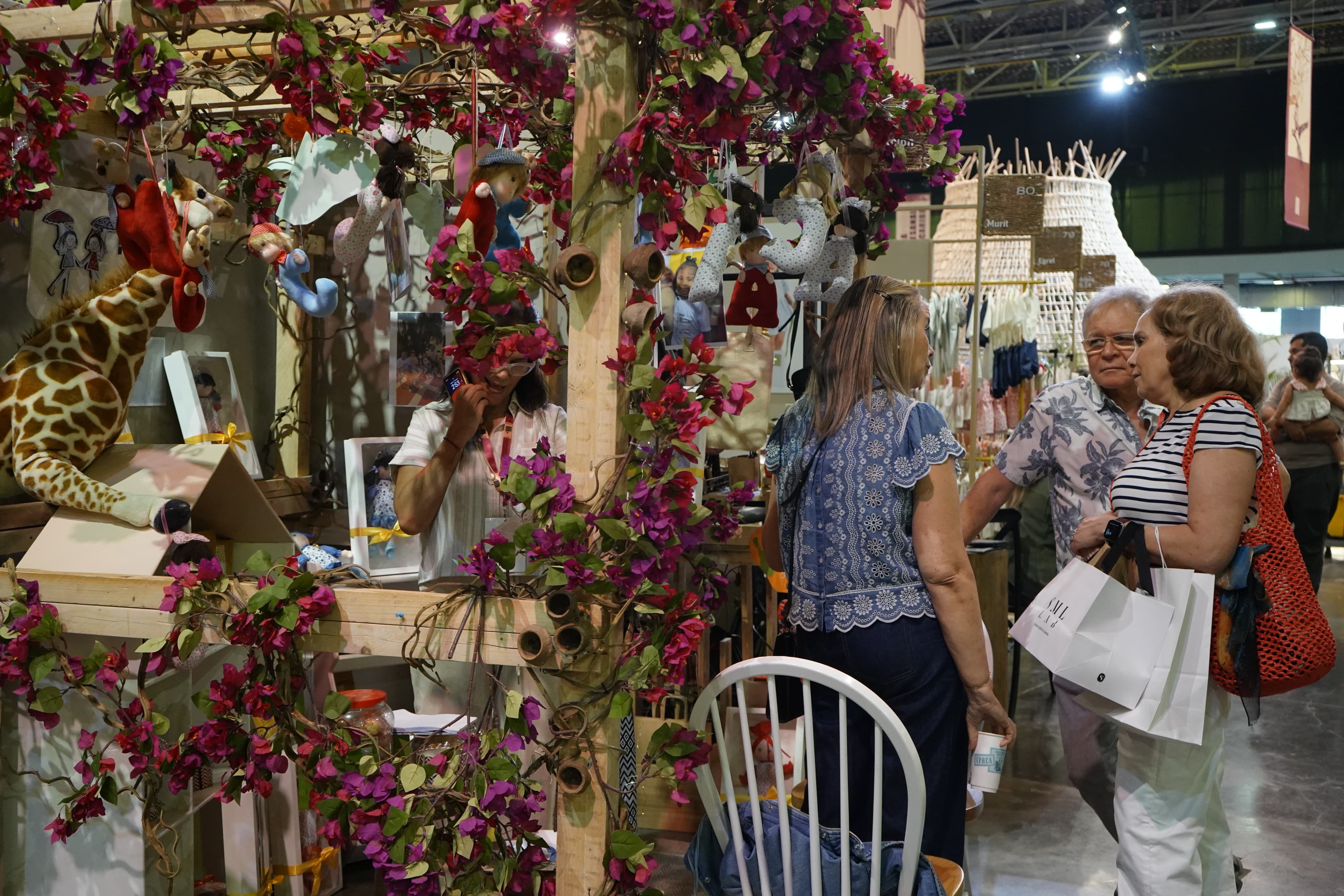 Asistentes a la Feria AMA. 